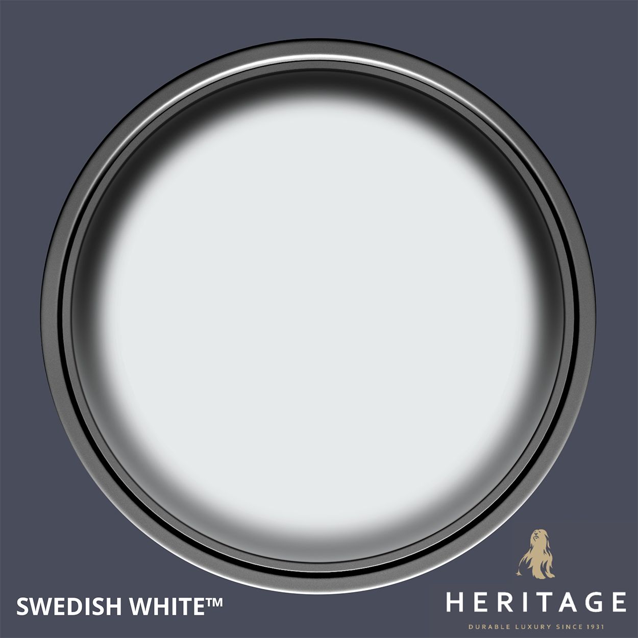 Dulux Heritage Tester Swedish White 125ml