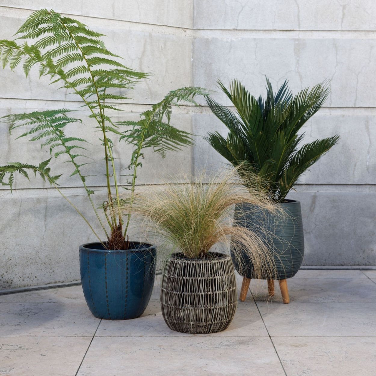 Seoul Pot Blue 30cm