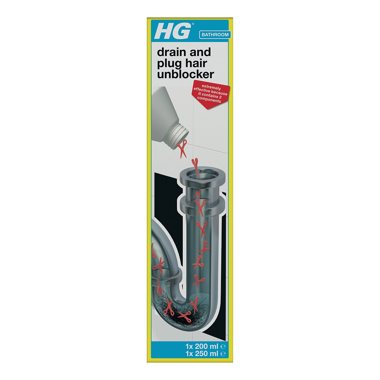 Hg Hair Unblocker 350Ml