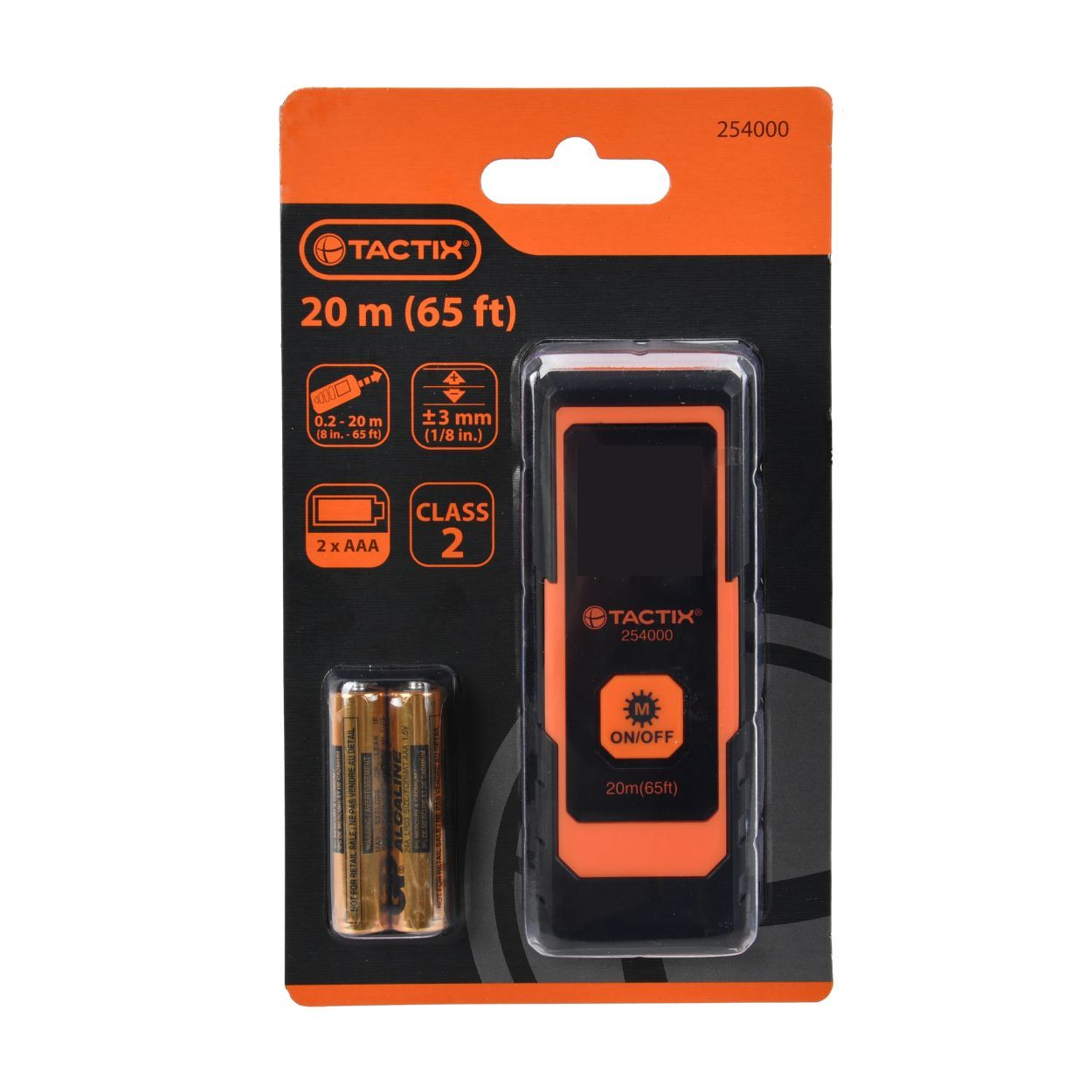 Tactix 20M Laser Distance Measurer