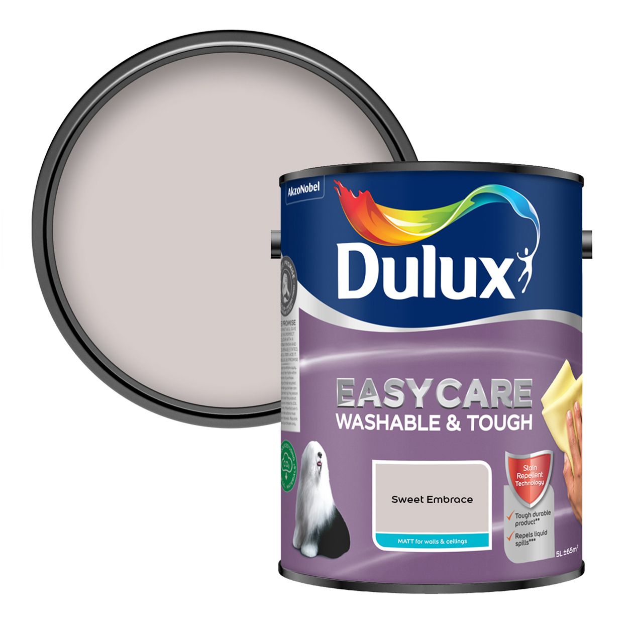 Dulux Easycare Washable & Tough Matt Sweet Embrace 5L