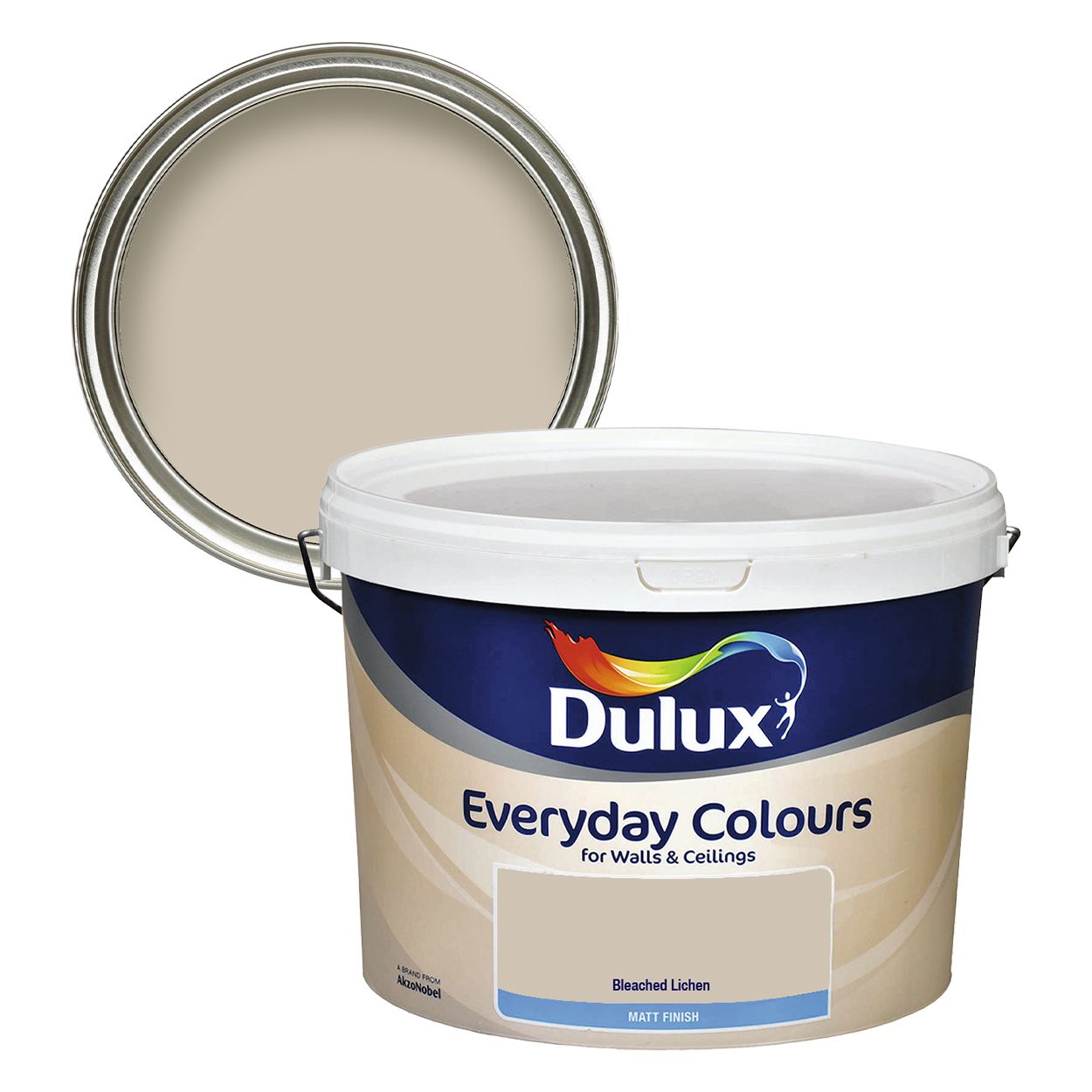 Dulux Vinyl Matt Bleached Lichen 10L