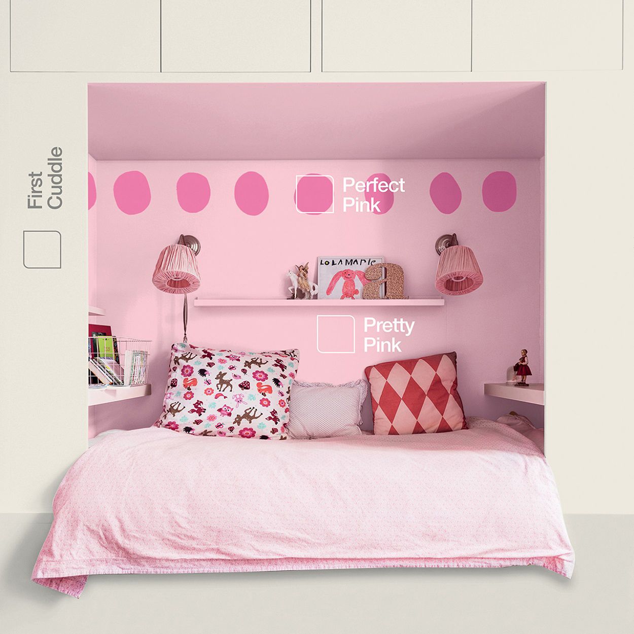 Dulux Easycare Washable & Tough Matt Pretty Pink 2.5L