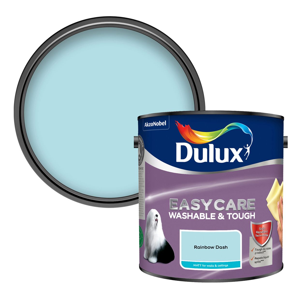 Dulux Easycare Washable & Tough Matt Rainbow Dash 2.5L