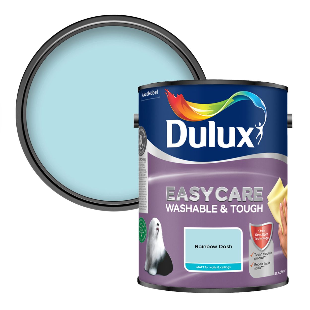 Dulux Easycare Washable & Tough Matt Rainbow Dash 5L