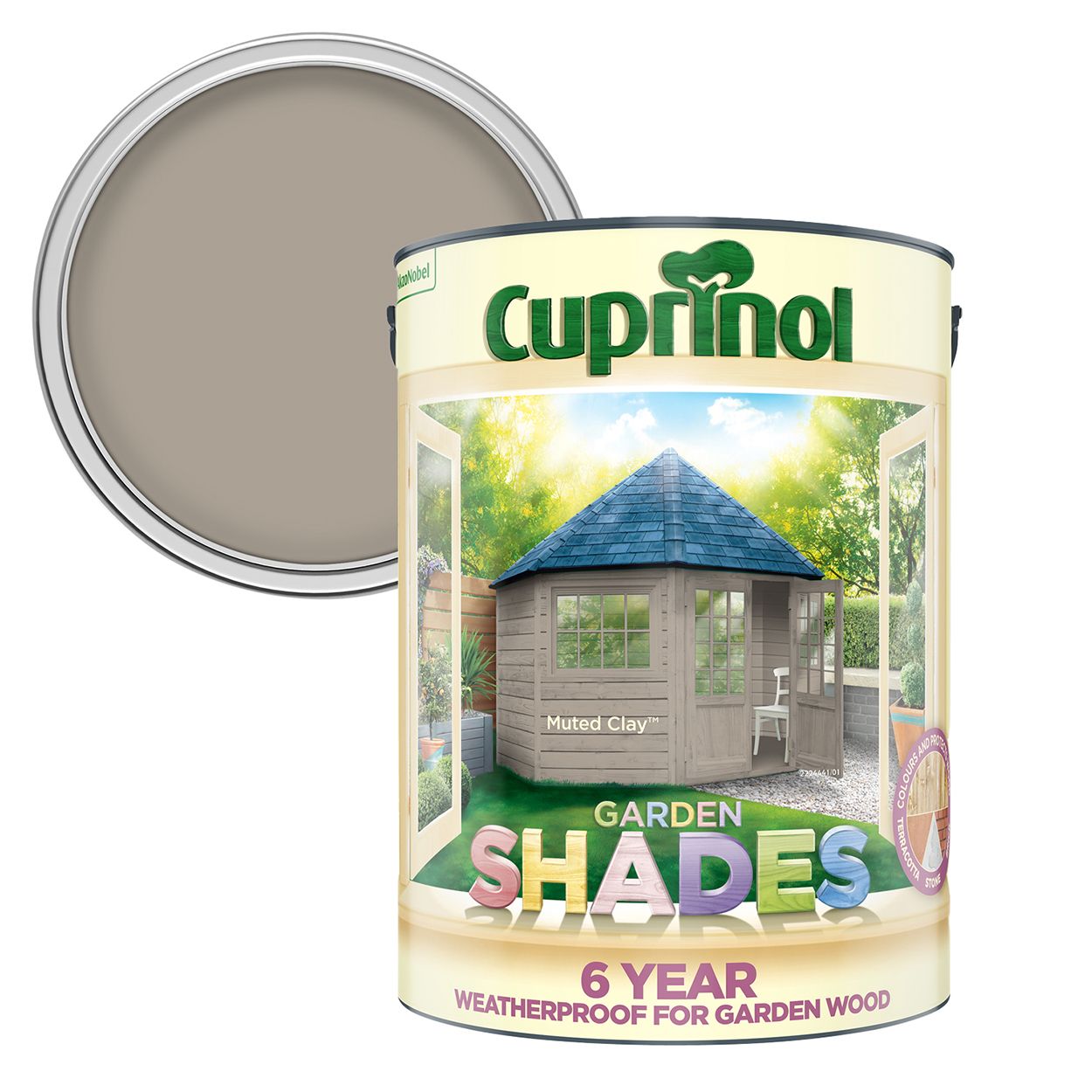 Cuprinol Garden Shades Muted Clay 5L