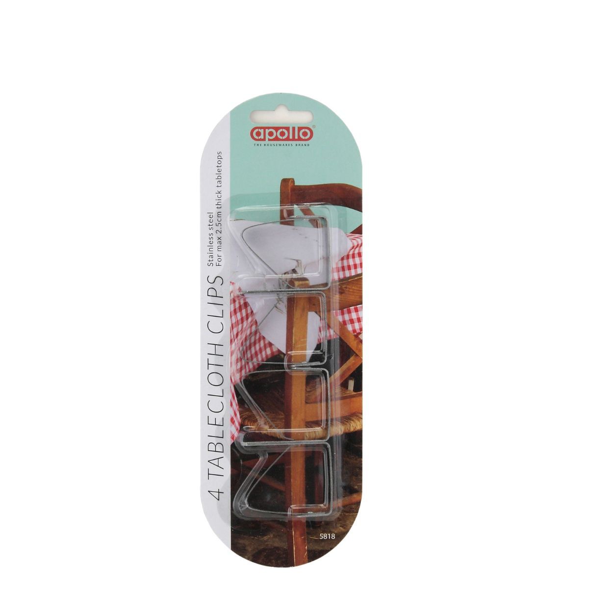 Apollo Tablecloth Clips Pack Of 4