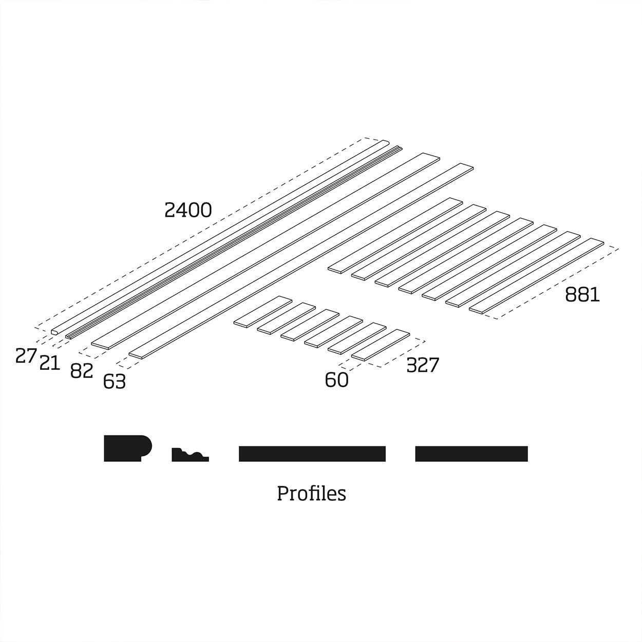 Traditional Shaker Panelling Kit