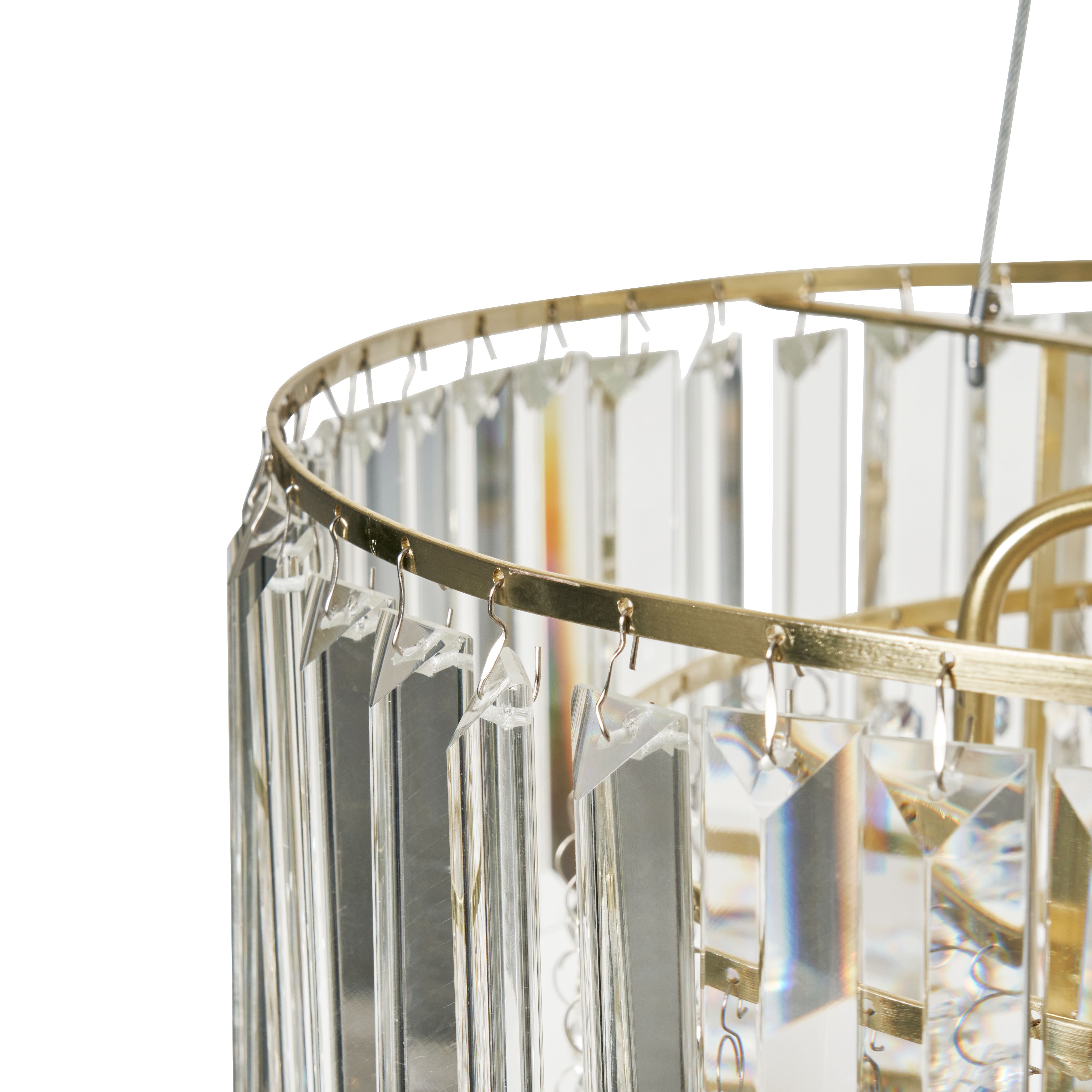 Varese Satin Brass Pendant