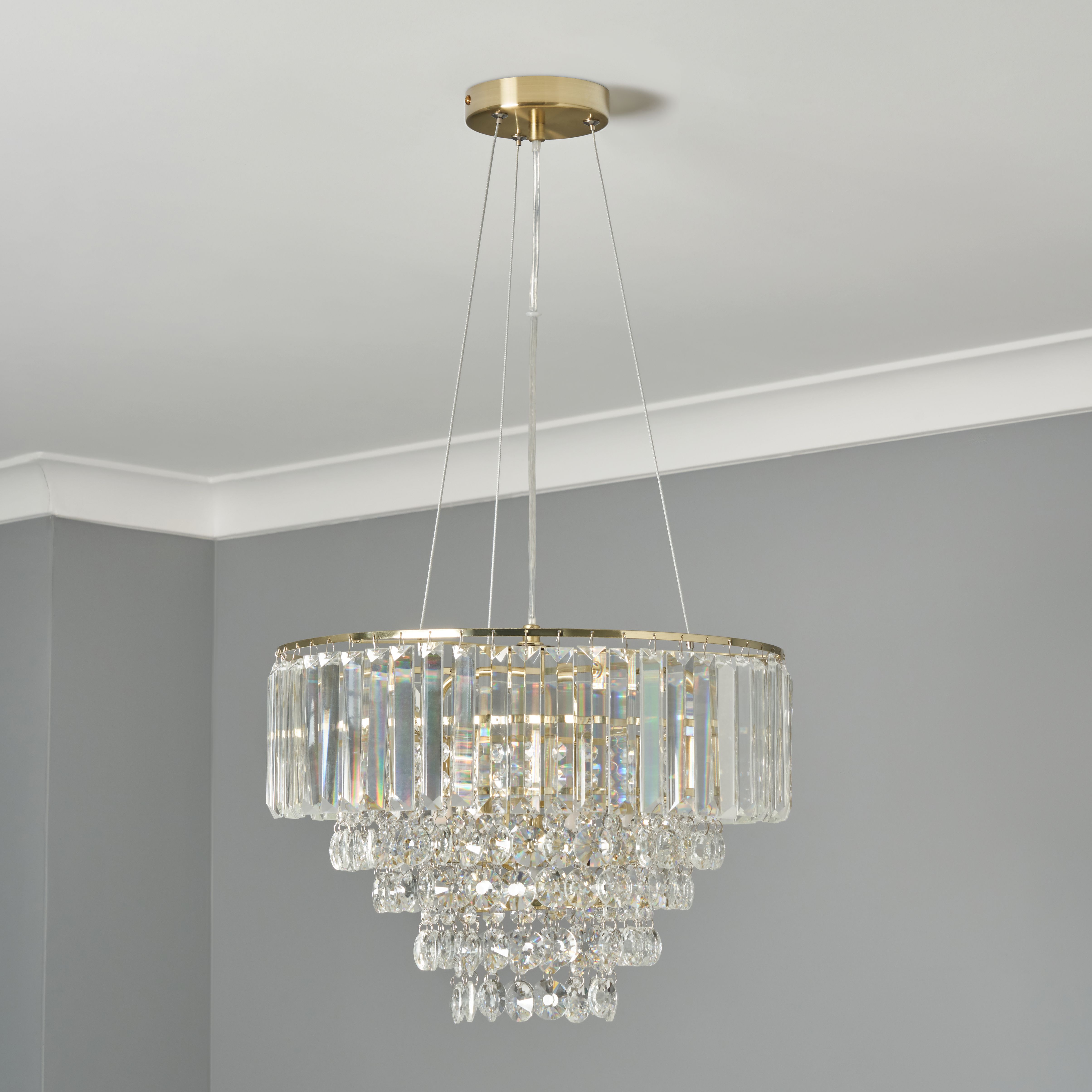 Varese Satin Brass Pendant