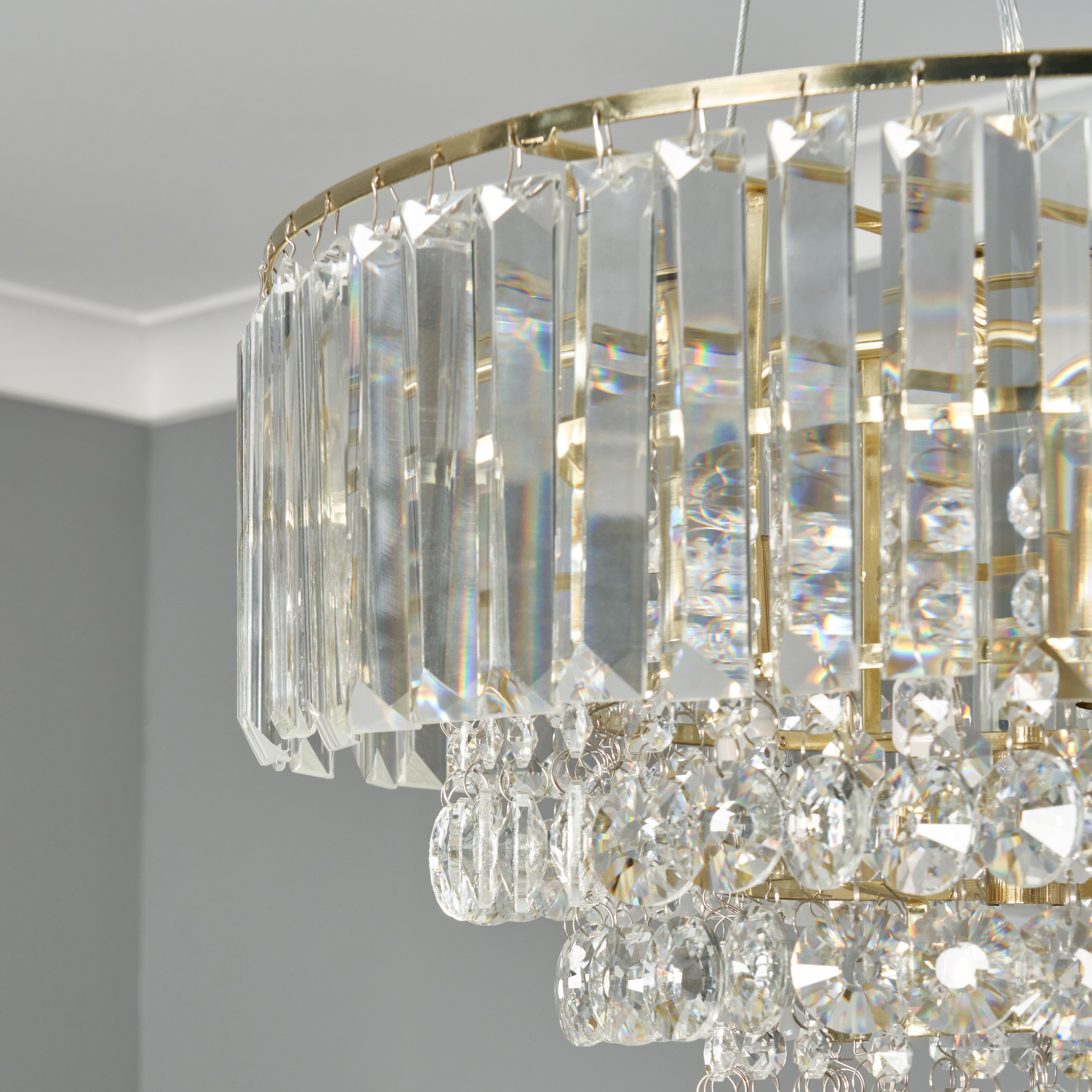 Varese Satin Brass Pendant