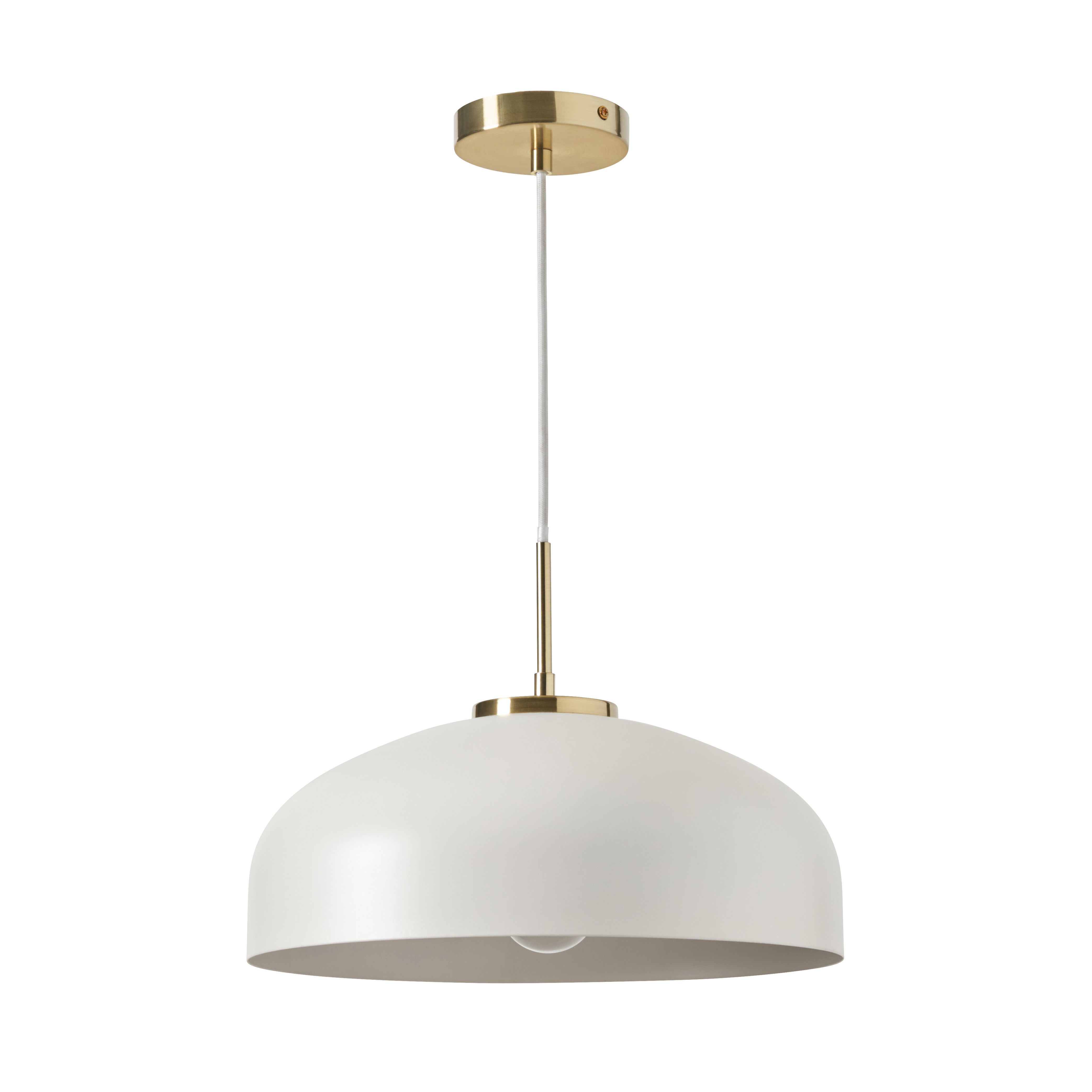 Selva Shallow Spun Metal Pendant