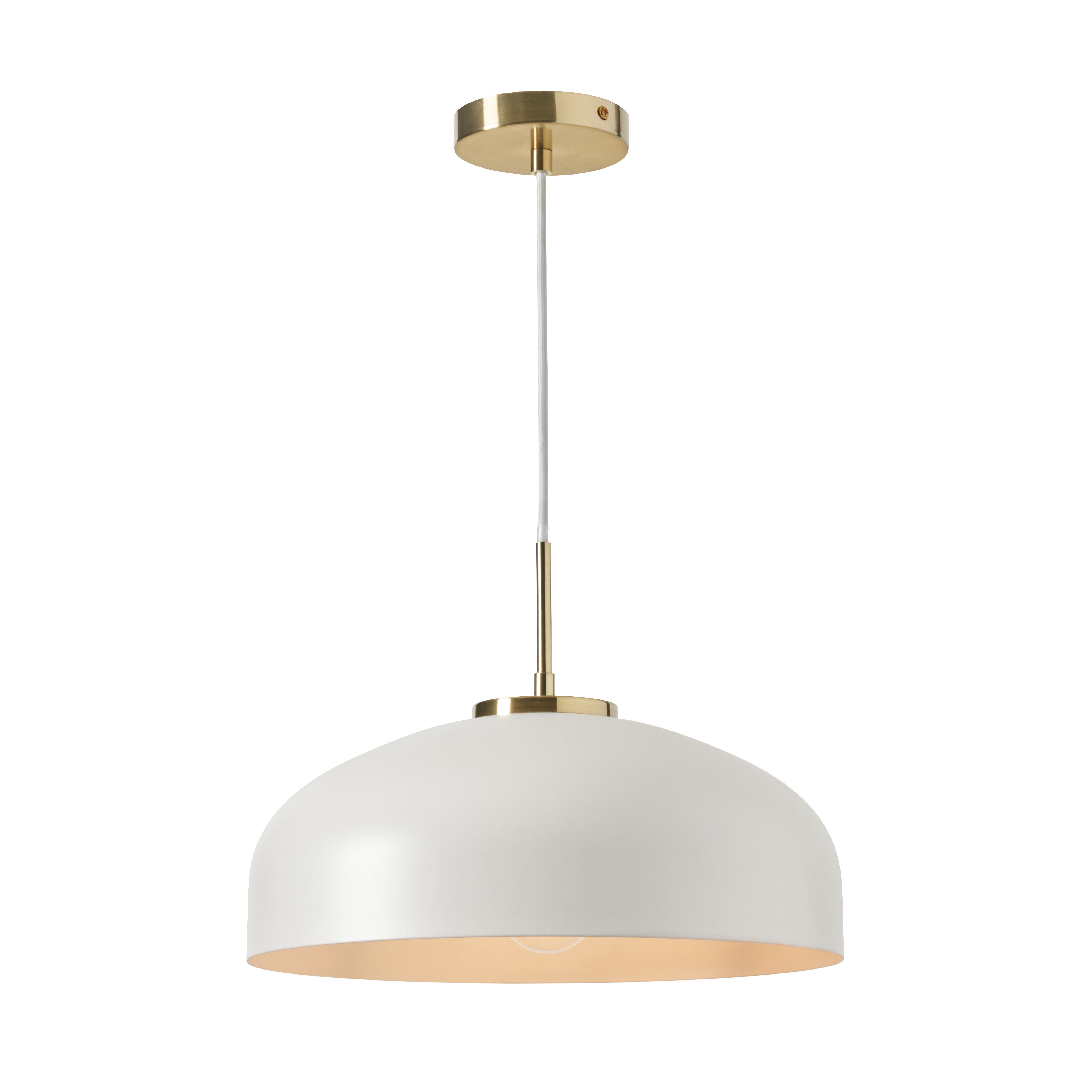 Selva Shallow Spun Metal Pendant