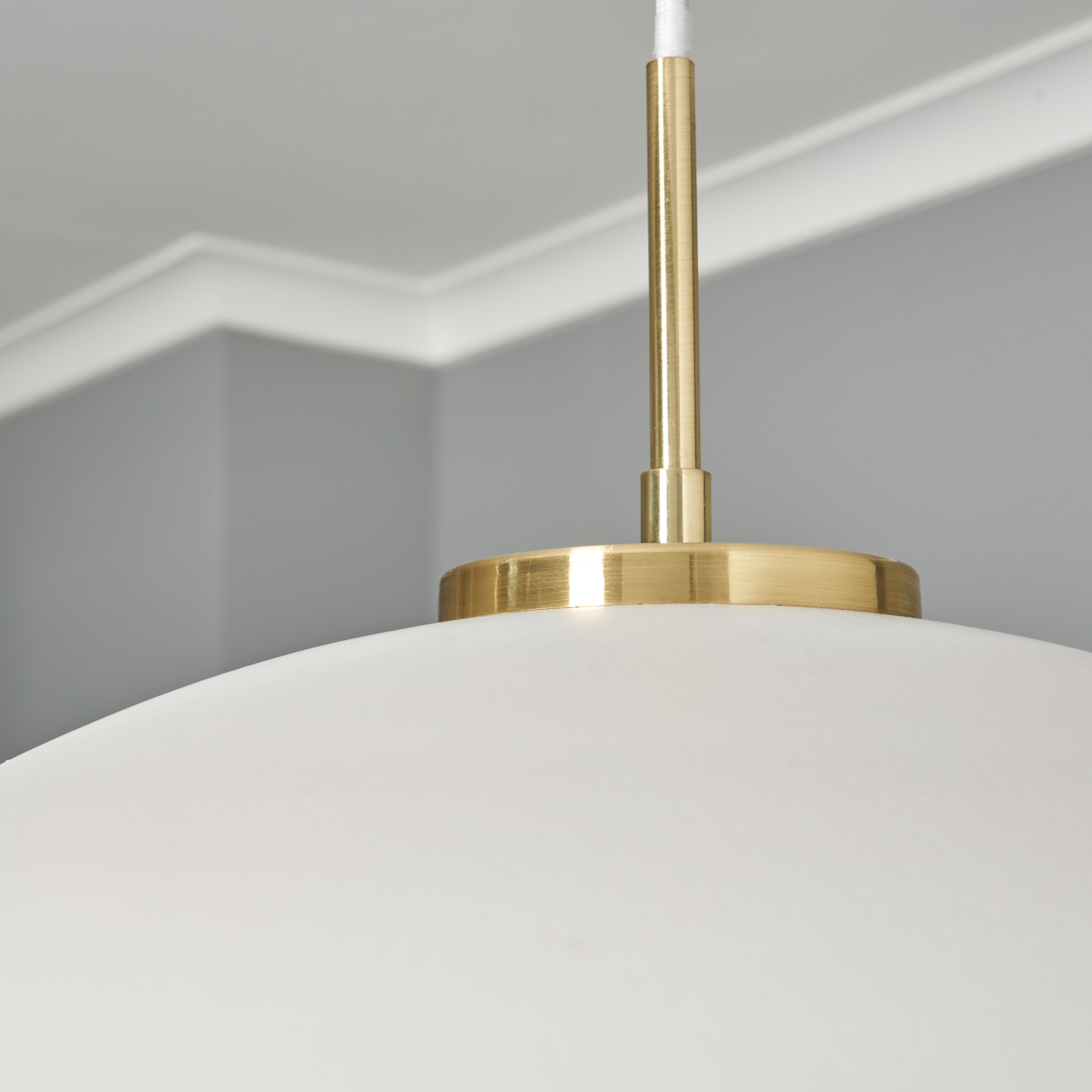 Selva Shallow Spun Metal Pendant