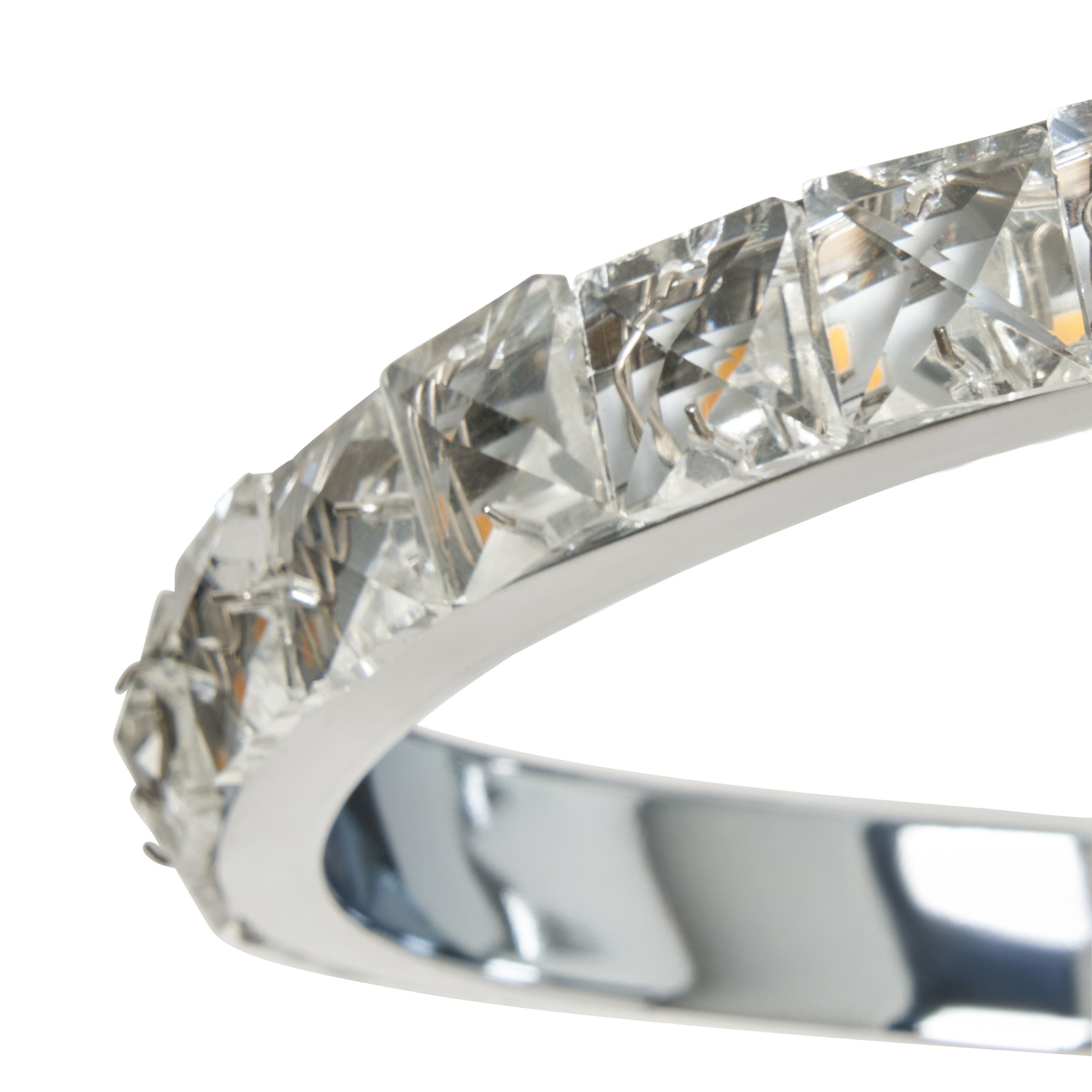 Riolo 3 Light LED Ceiling With Crystals