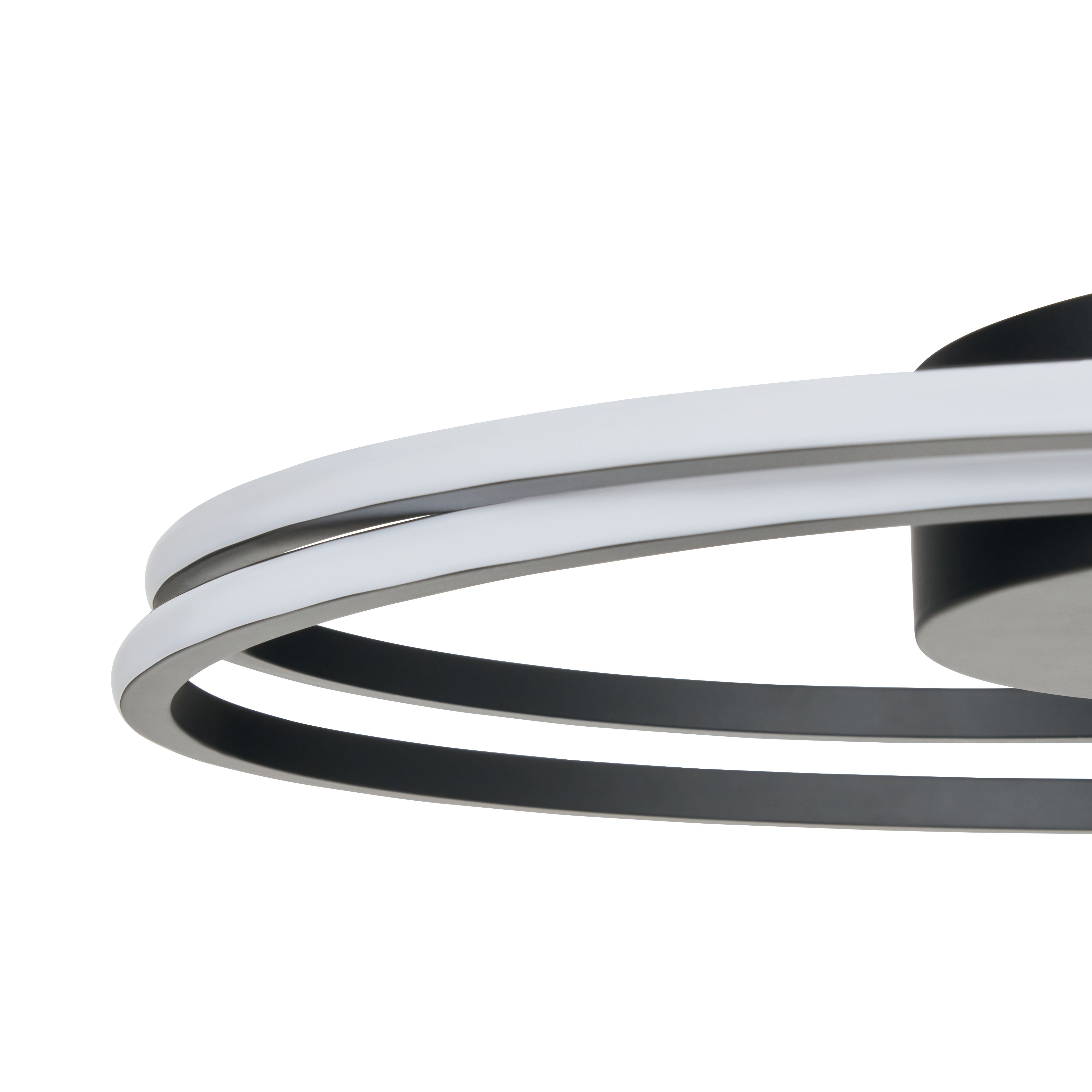 Aspro Ring LED Ceiling LED - Black