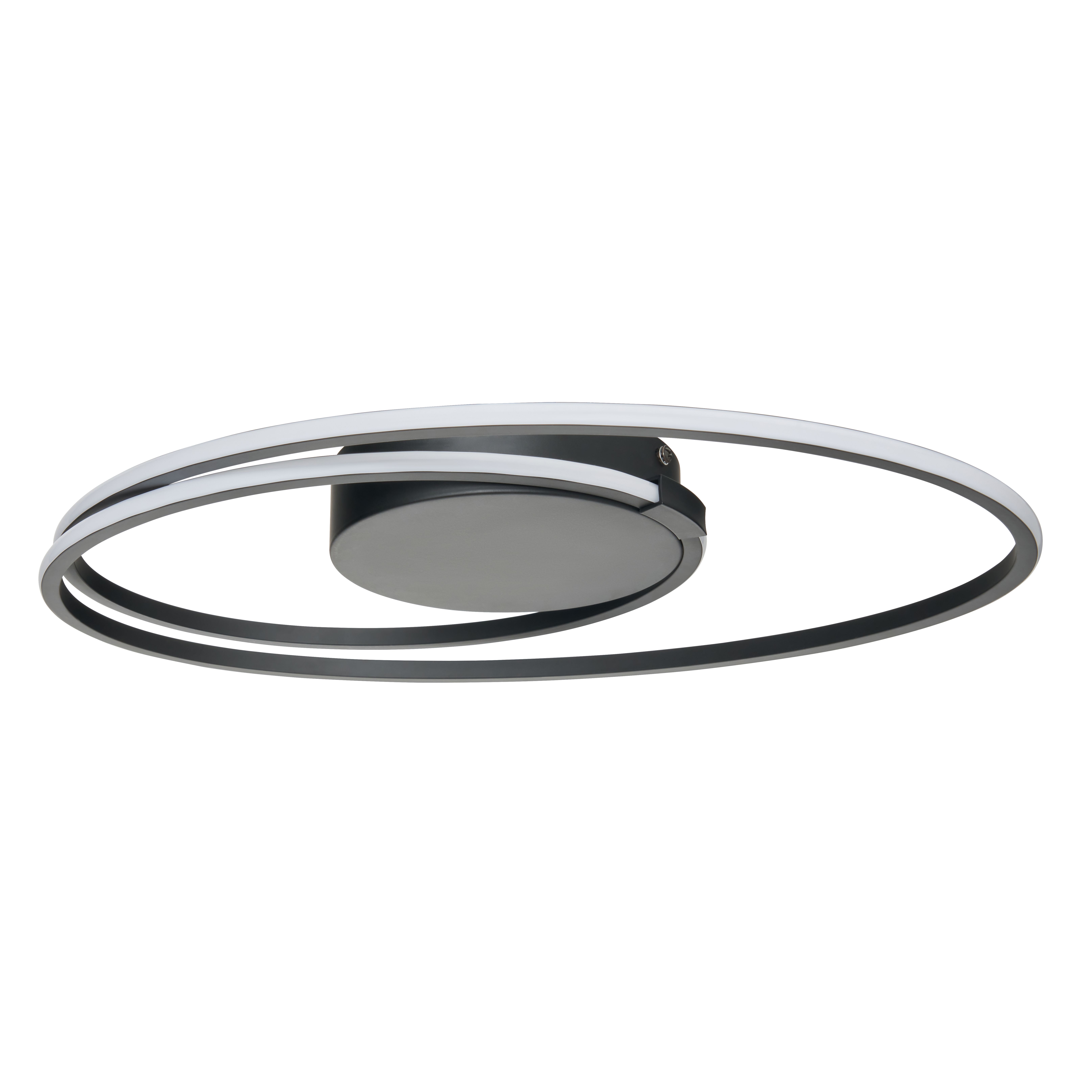 Aspro Ring LED Ceiling LED - Black