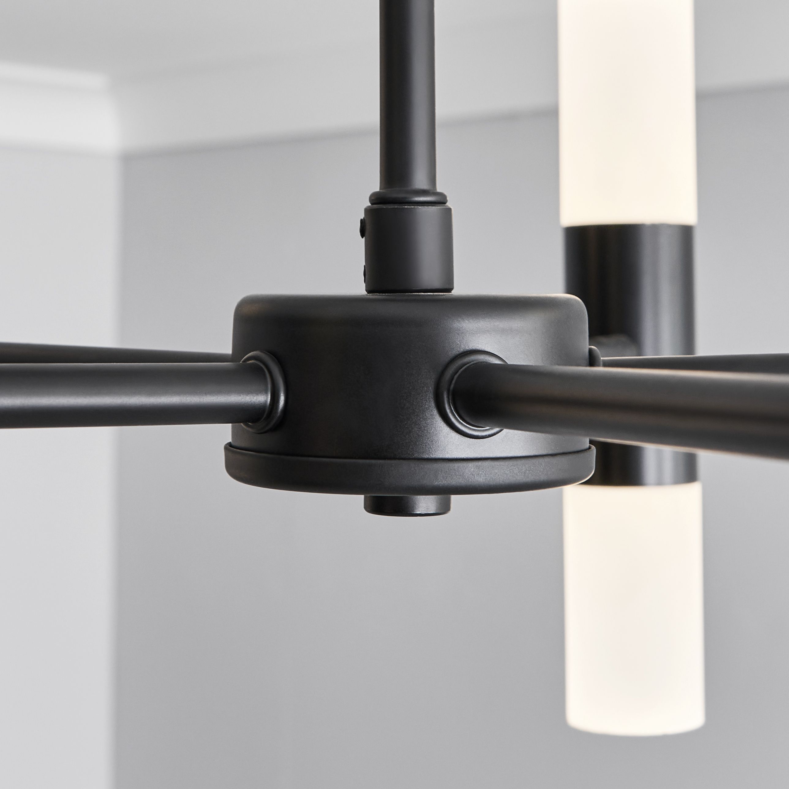 Lois Semi Flush Chandelier 10 Light