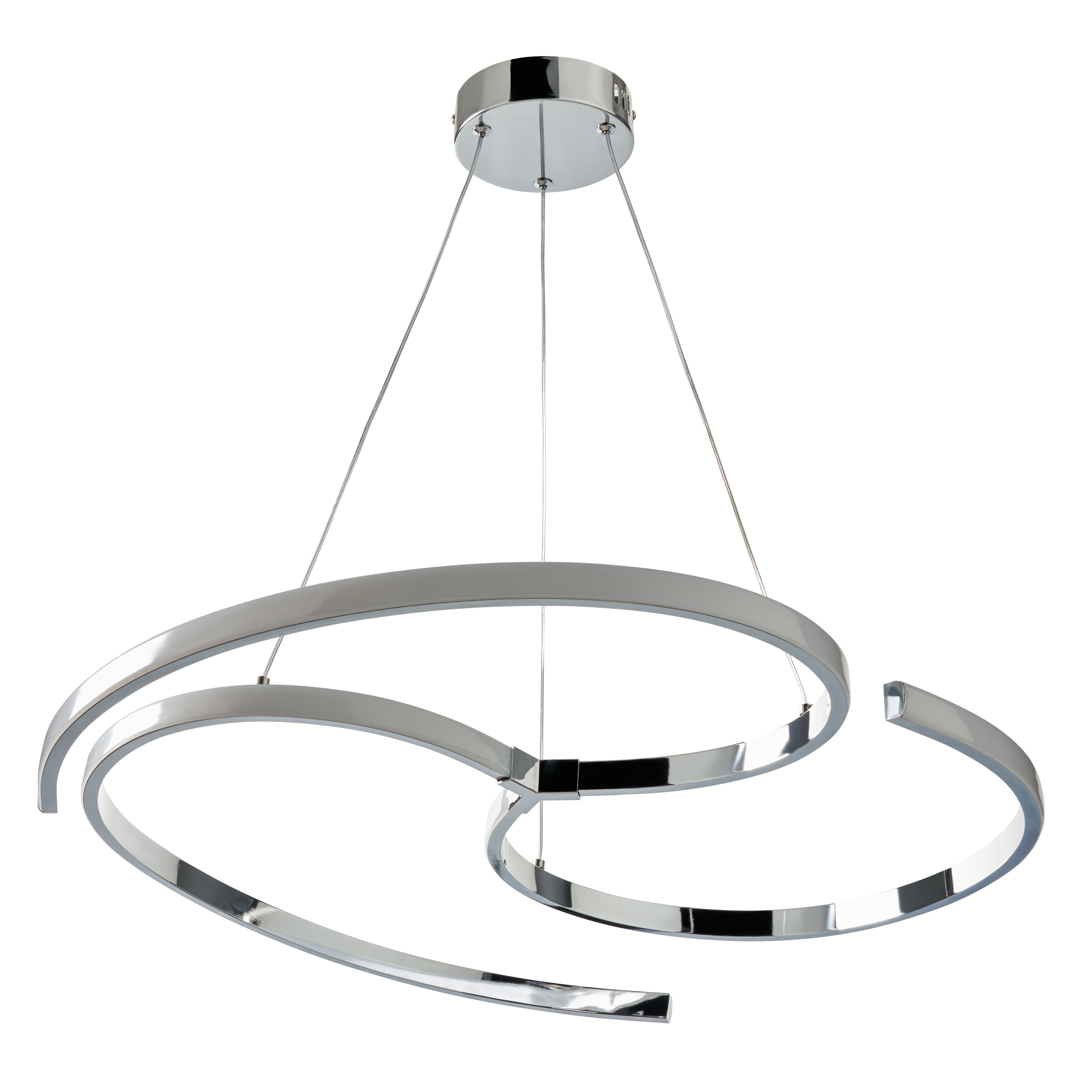 Tinesi Chrome LED Pendant