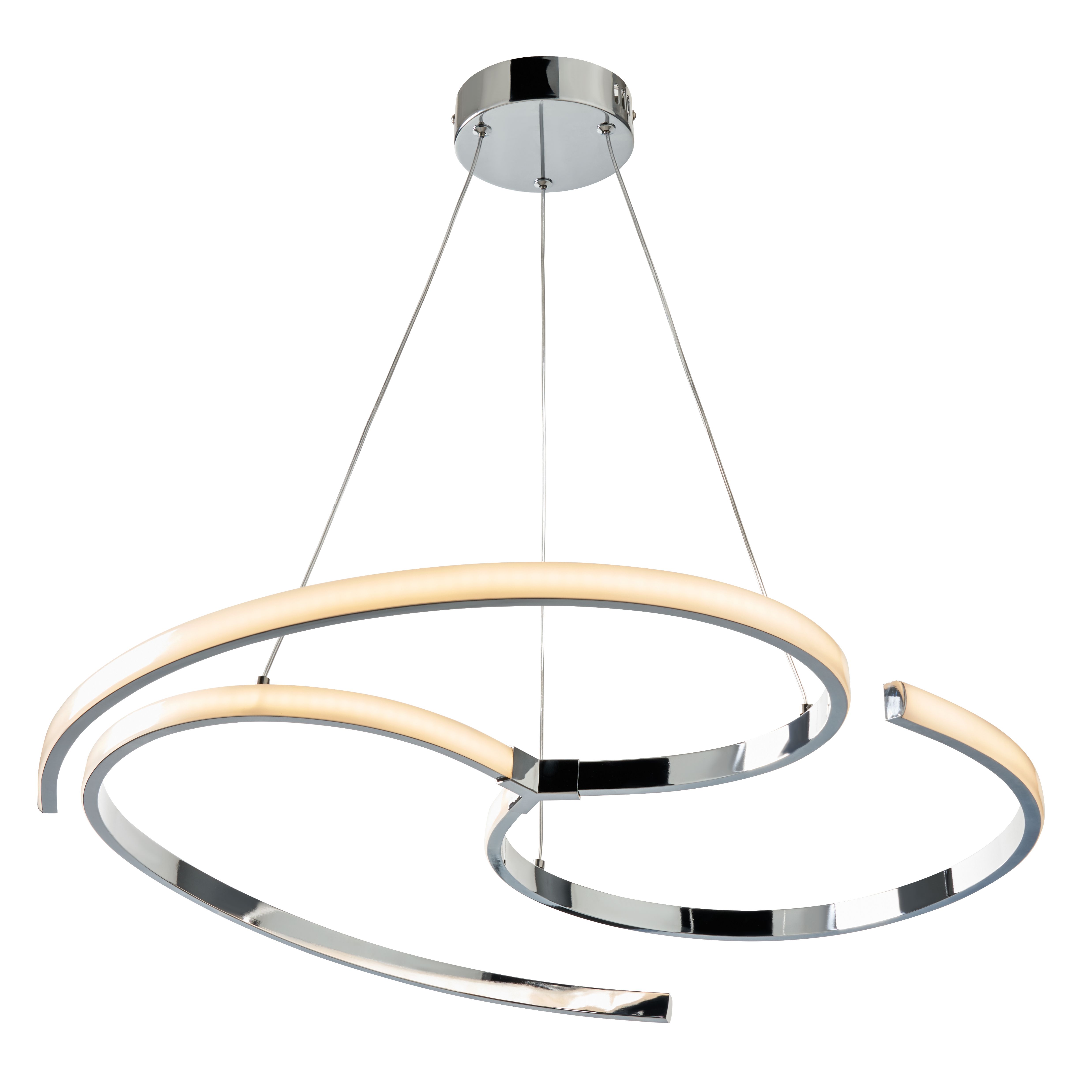 Tinesi Chrome LED Pendant