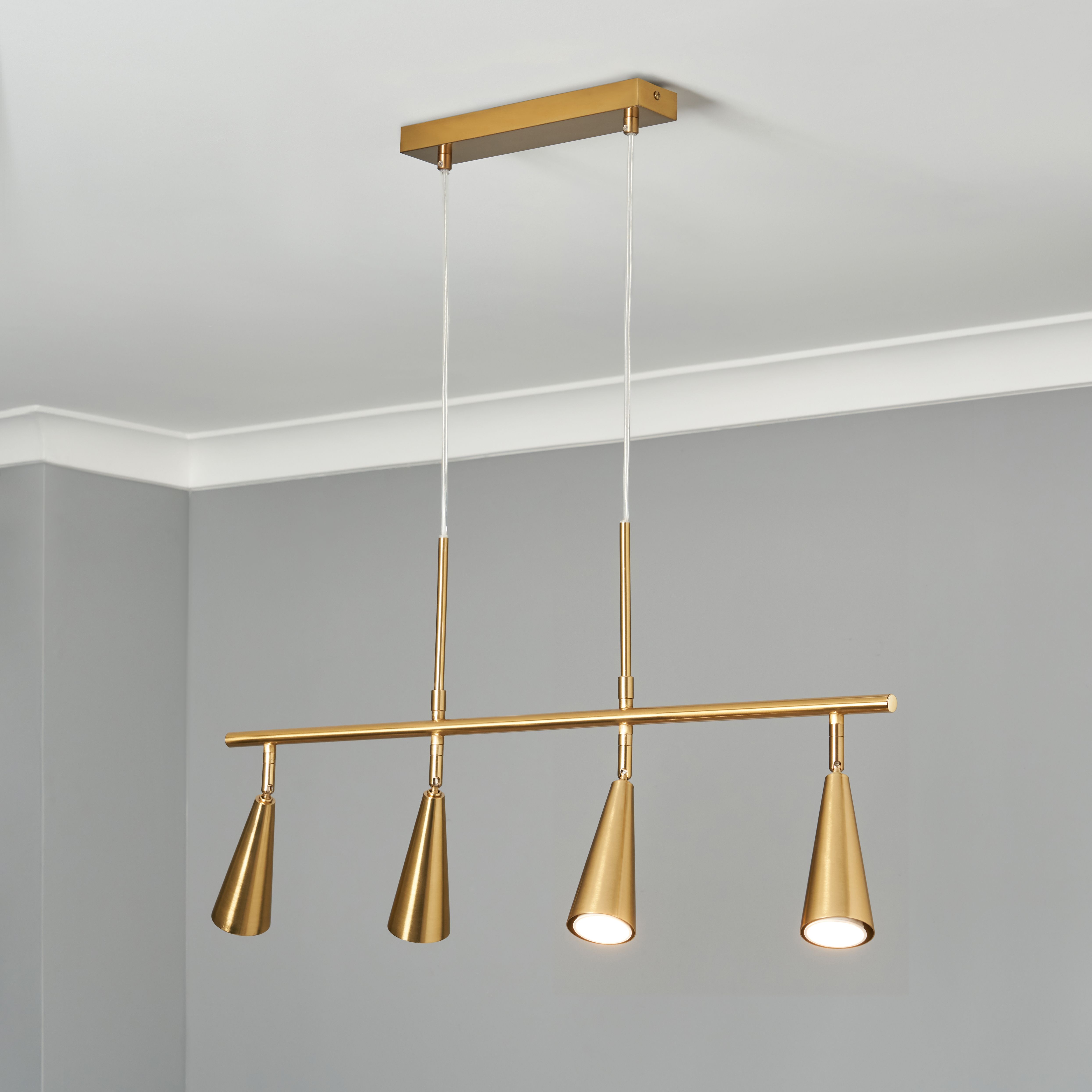 Borda Cone 4 Light Spotlight Bar