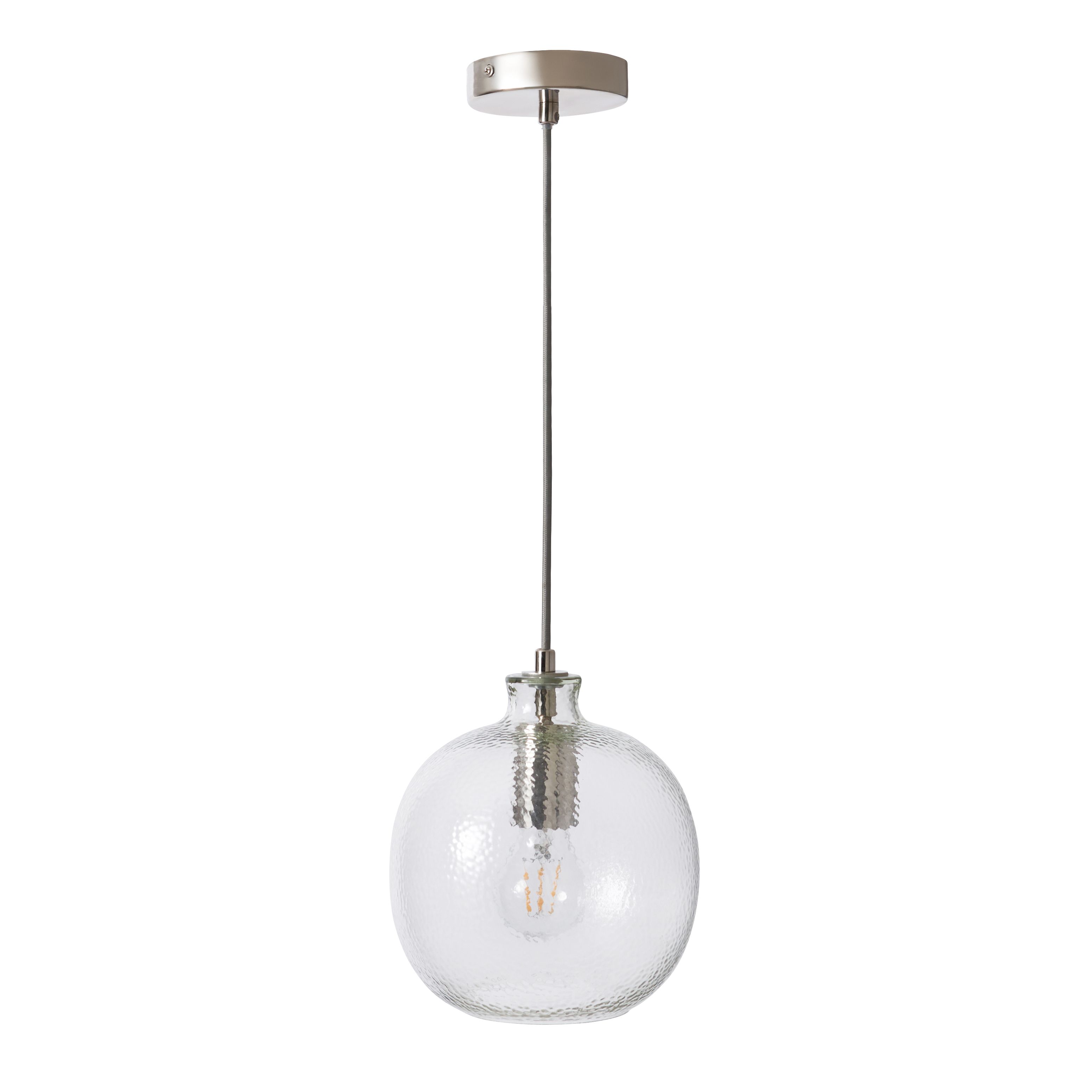 Letta Bobble Glass1 Light Pendant