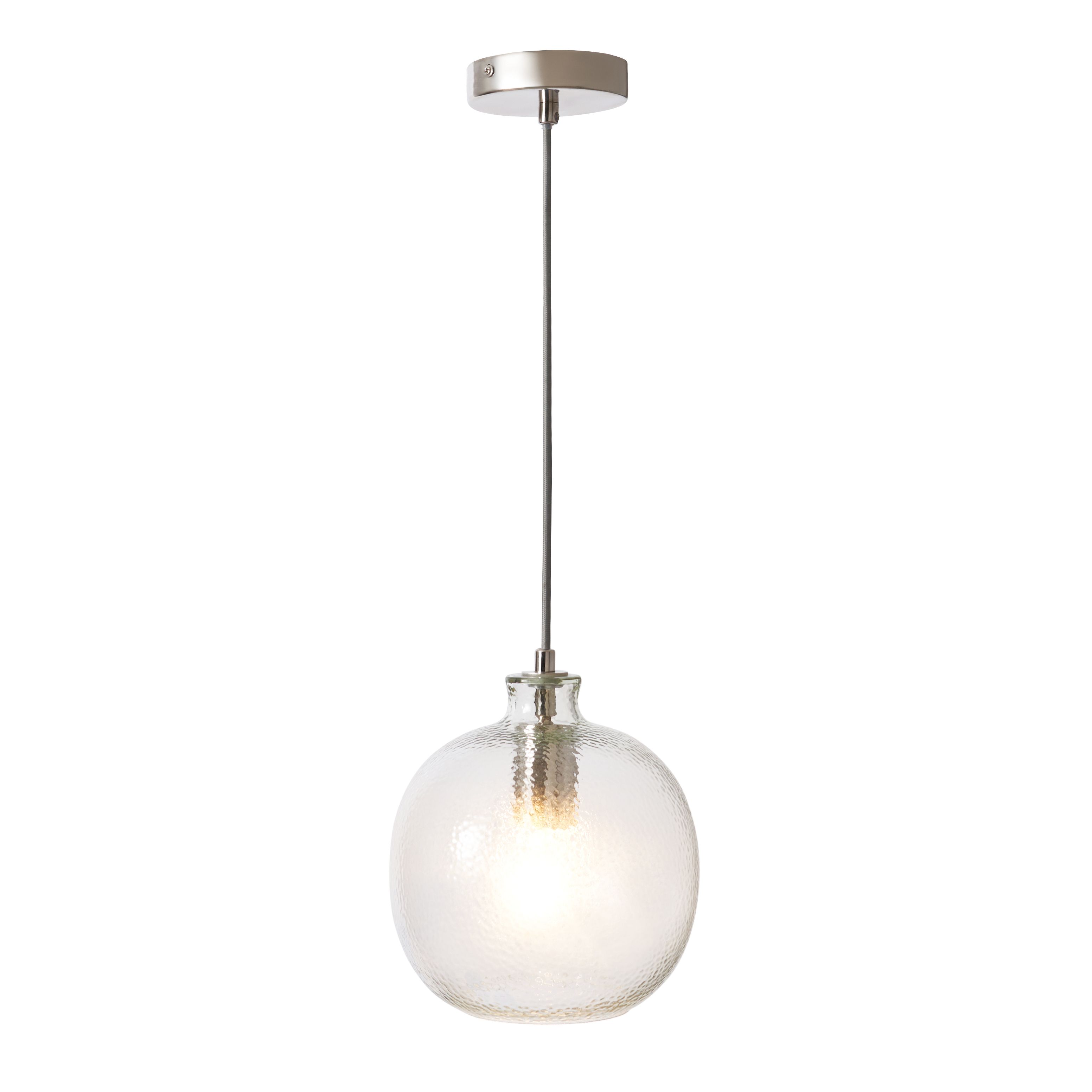 Letta Bobble Glass1 Light Pendant