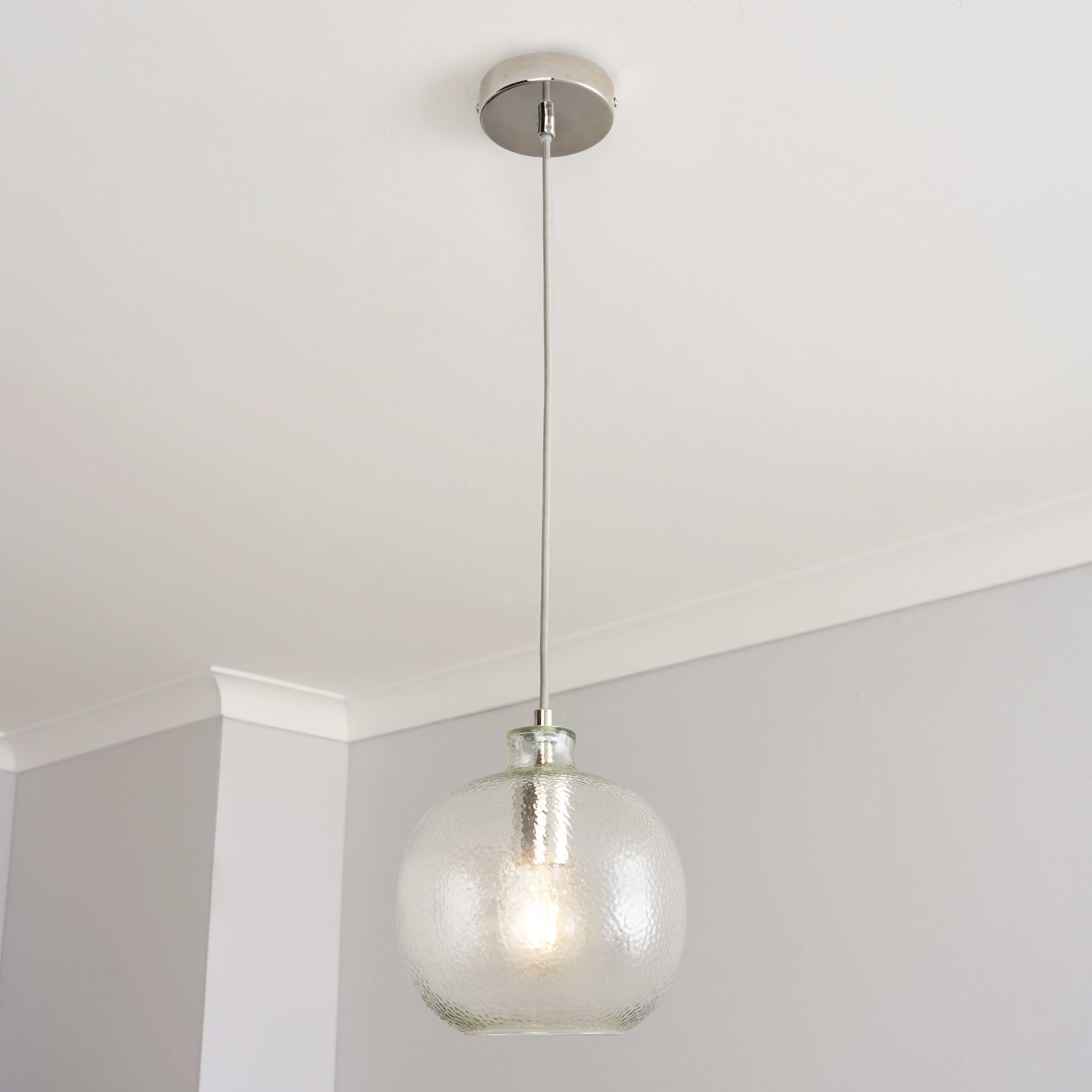 Letta Bobble Glass1 Light Pendant