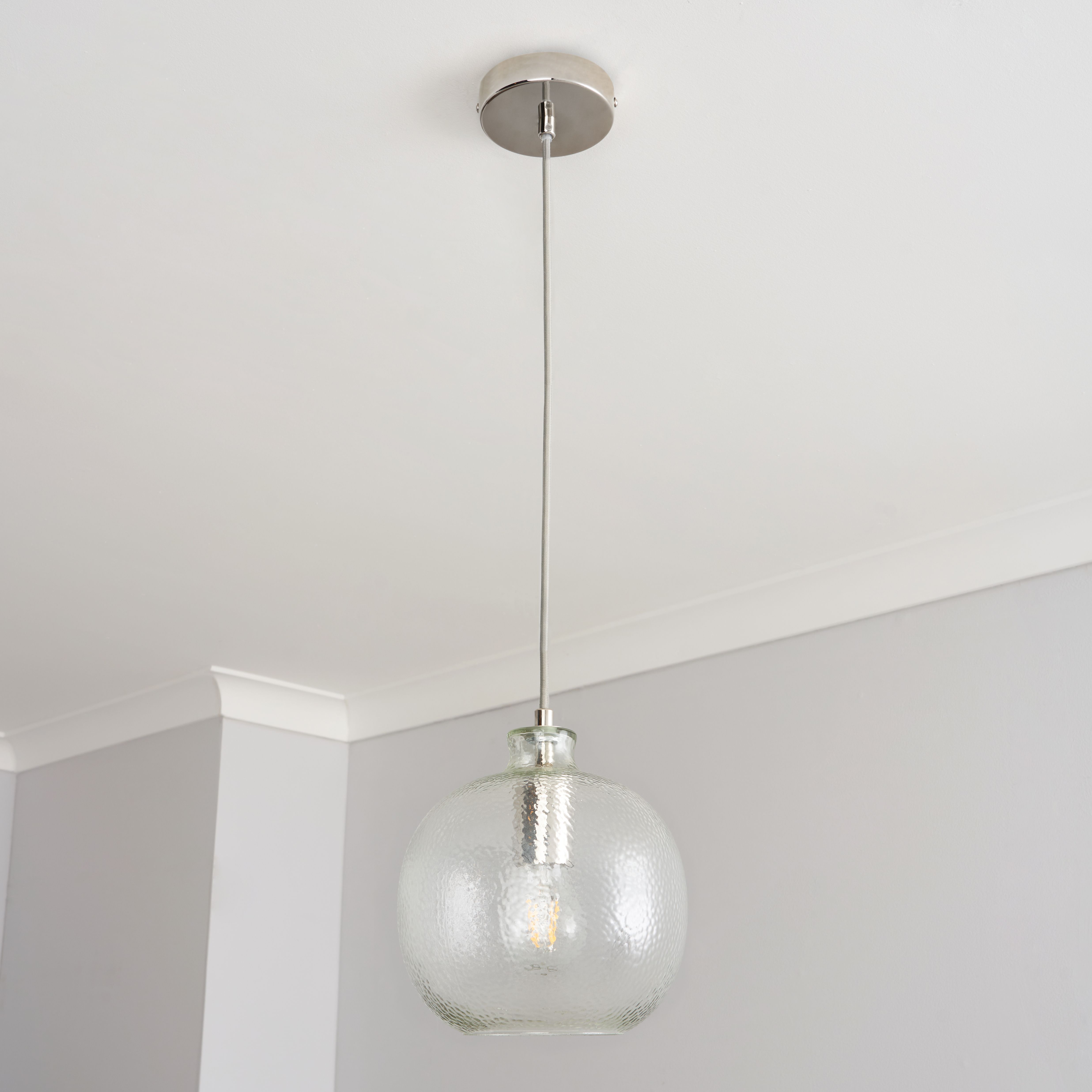 Letta Bobble Glass1 Light Pendant
