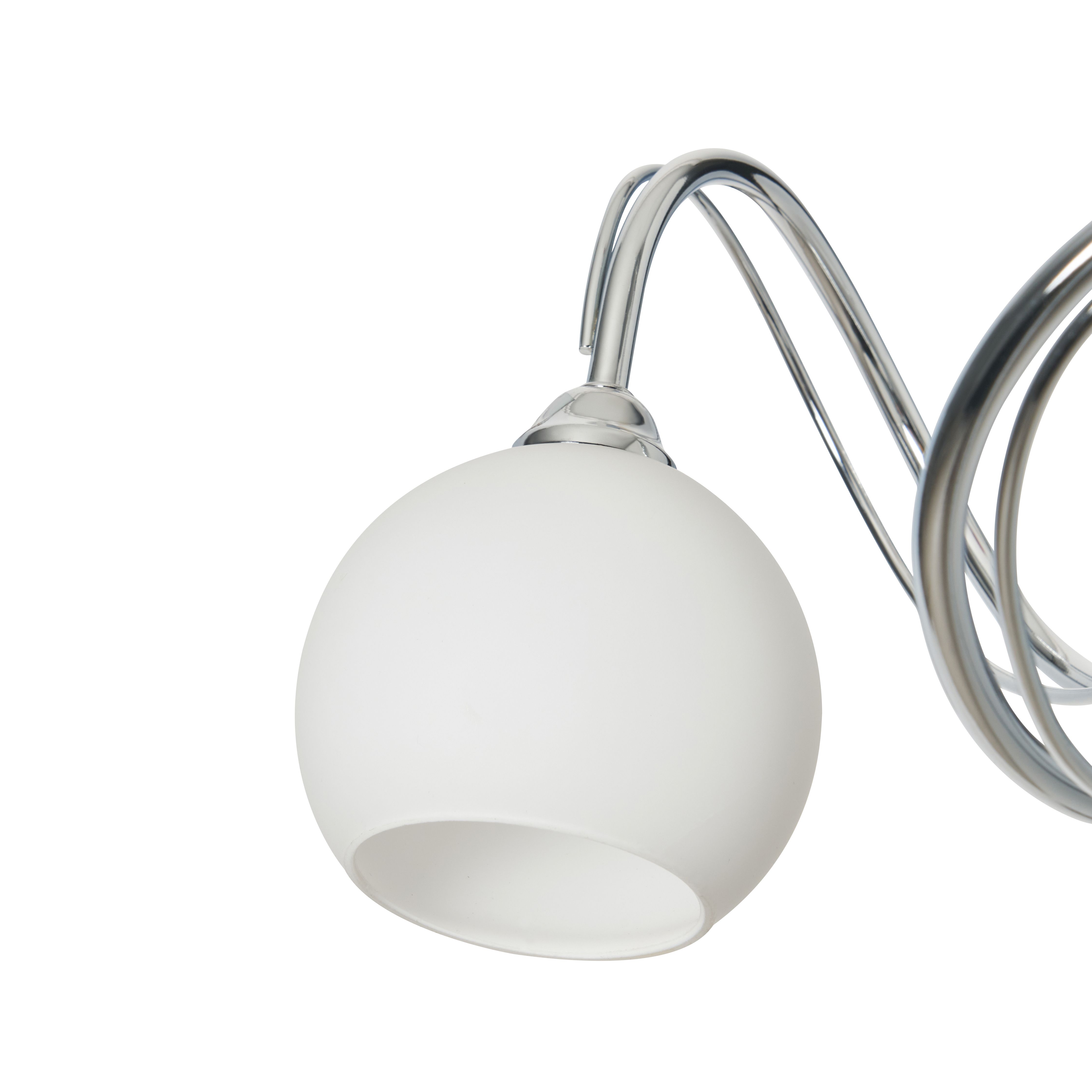 Calda 3 Light Flush - Chrome