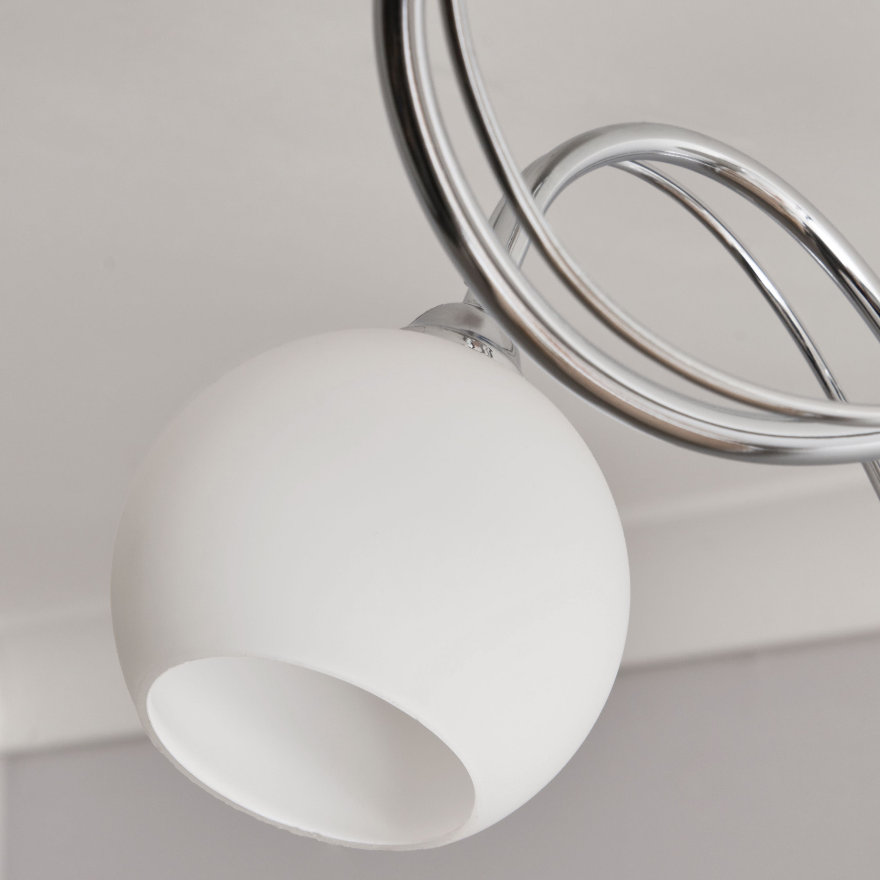 Calda 3 Light Flush - Chrome