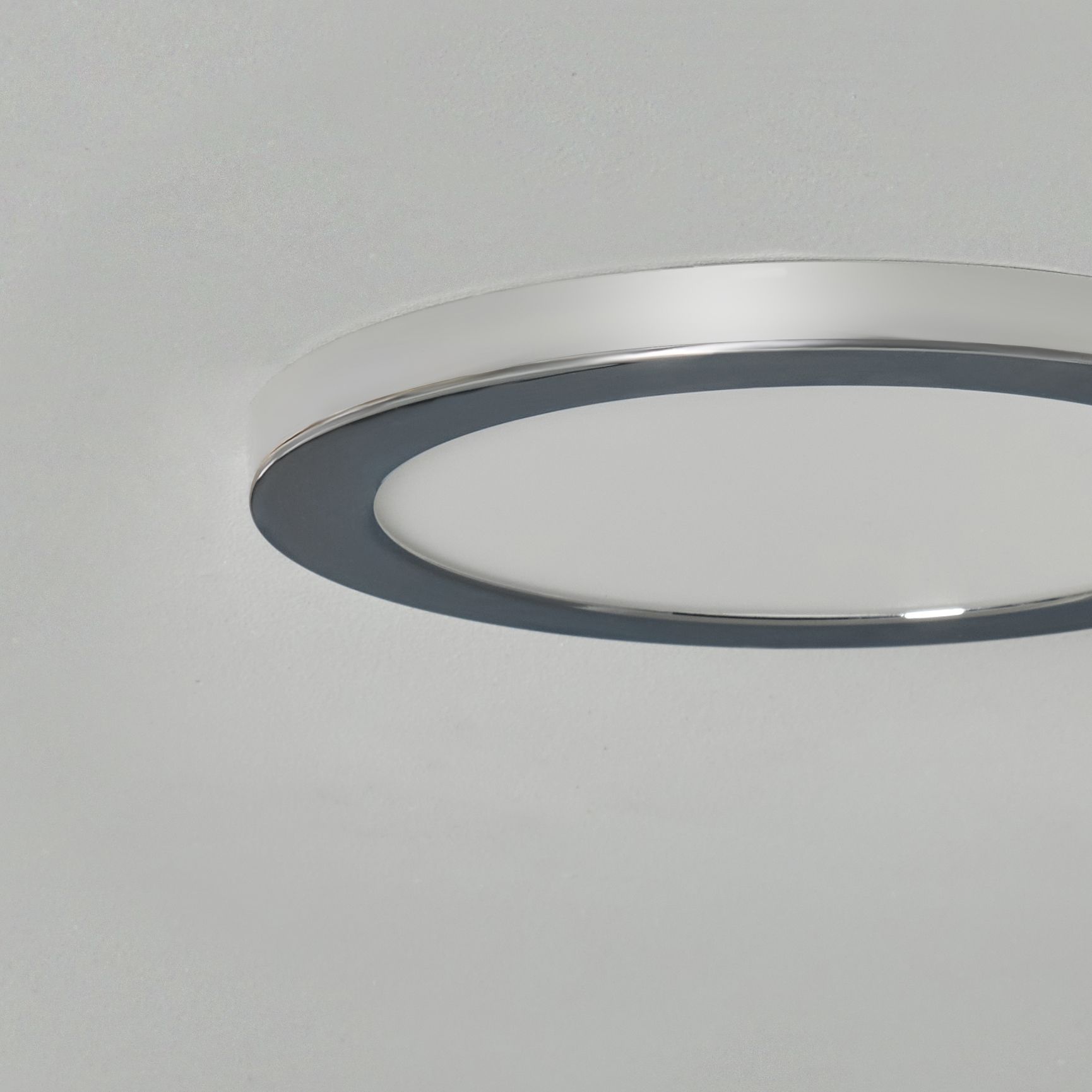 Tauri 18W Flush Unit - Satin Black/Chrome