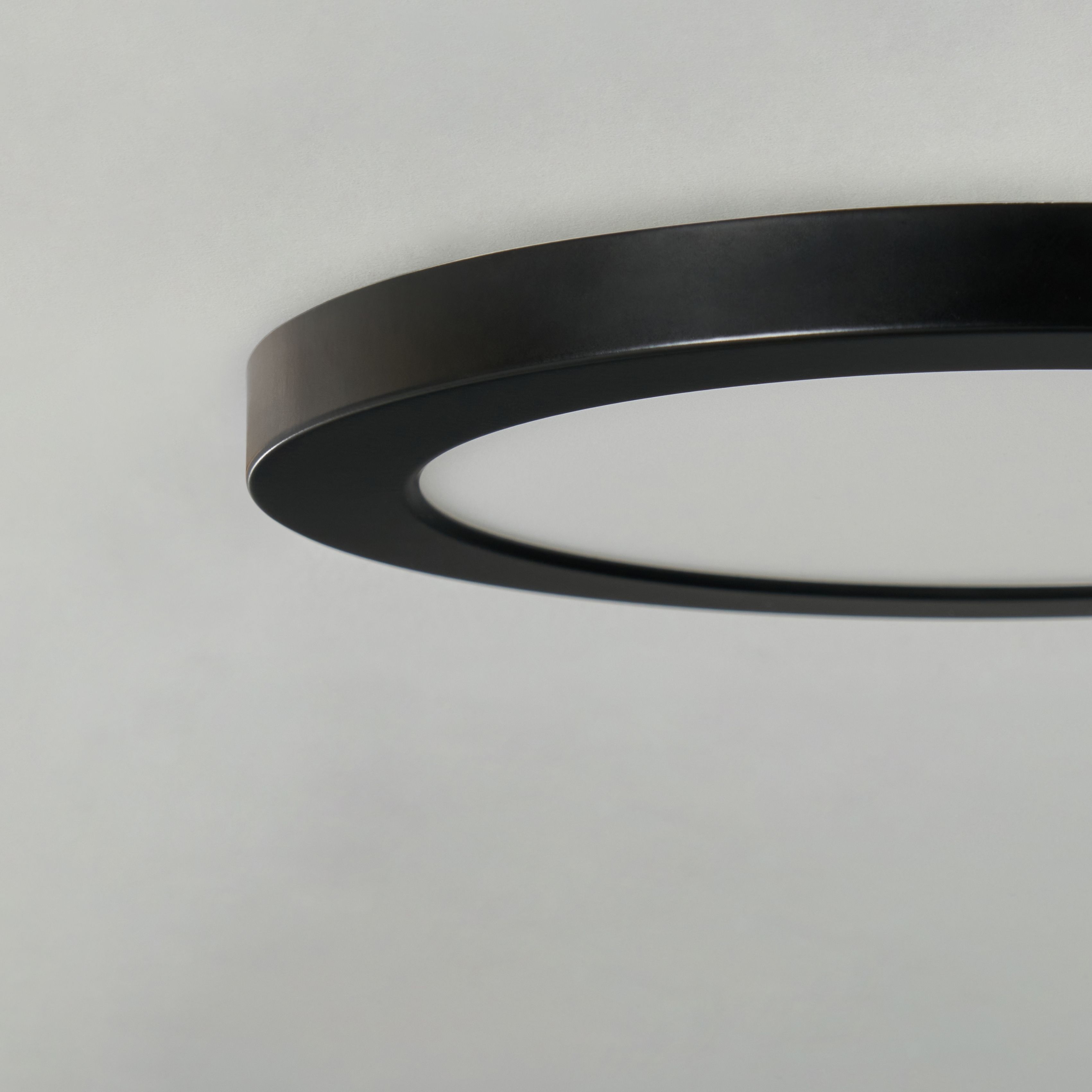 Tauri 18W Flush Unit - Satin Black/Chrome