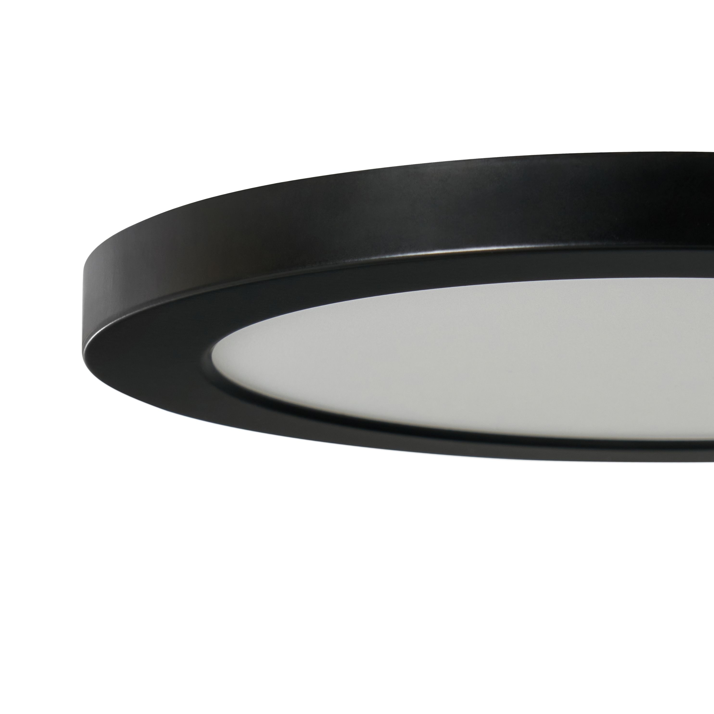 Tauri 18W Flush Unit - Satin Black/Chrome