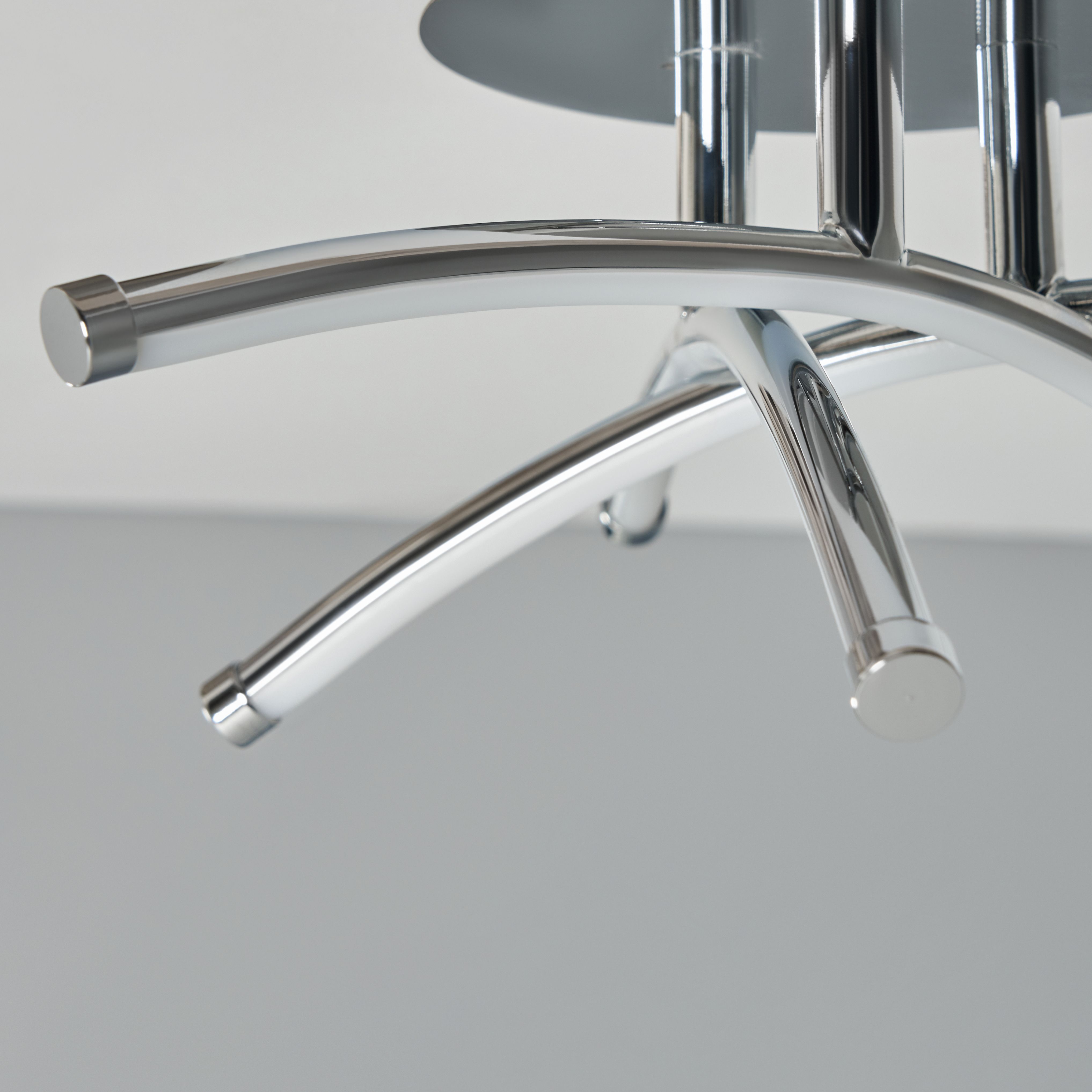 Iseo Cross-Over LED Ceiling IP44 - Chrome