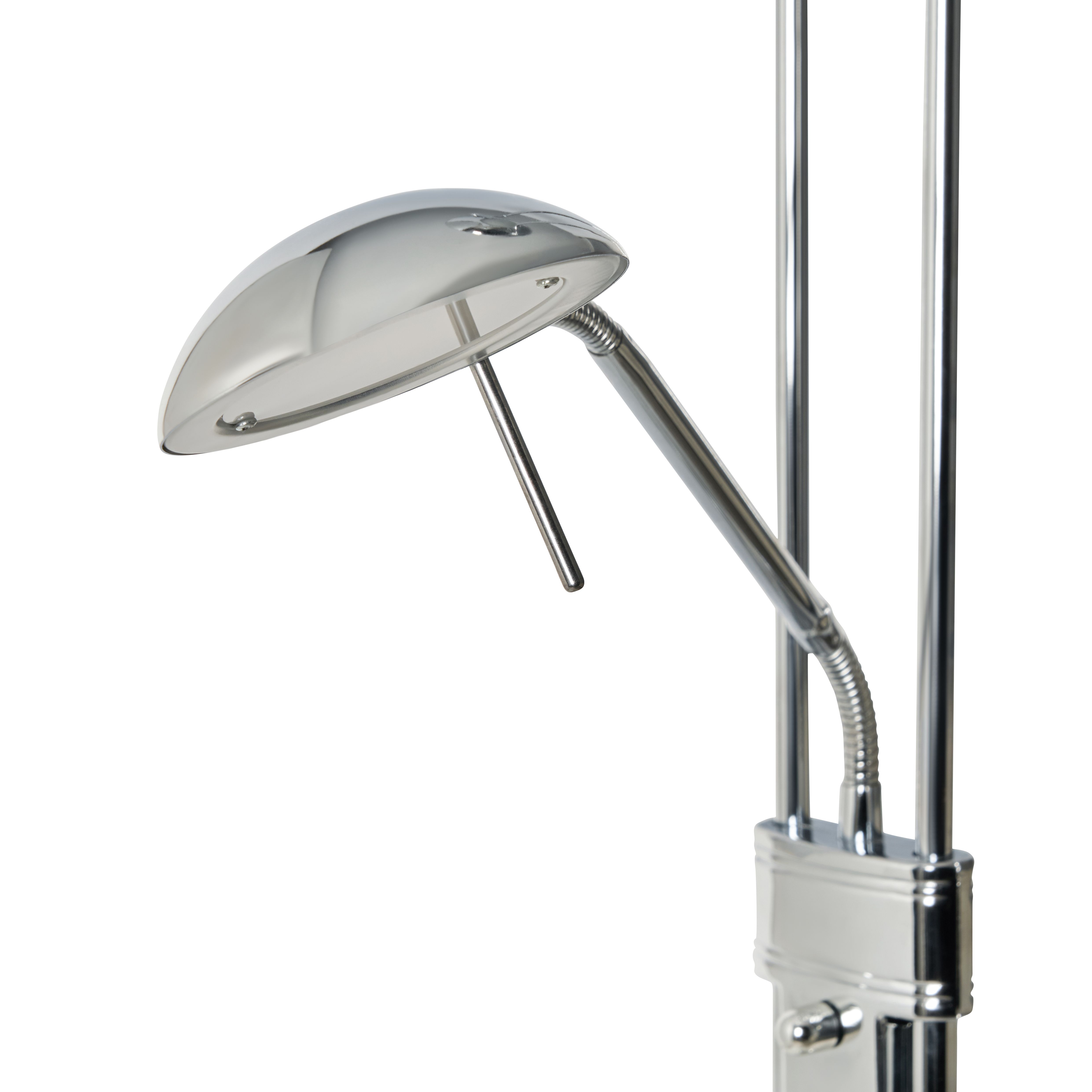 Bamu Mother and Child LED Floor Lamp - Chrome
