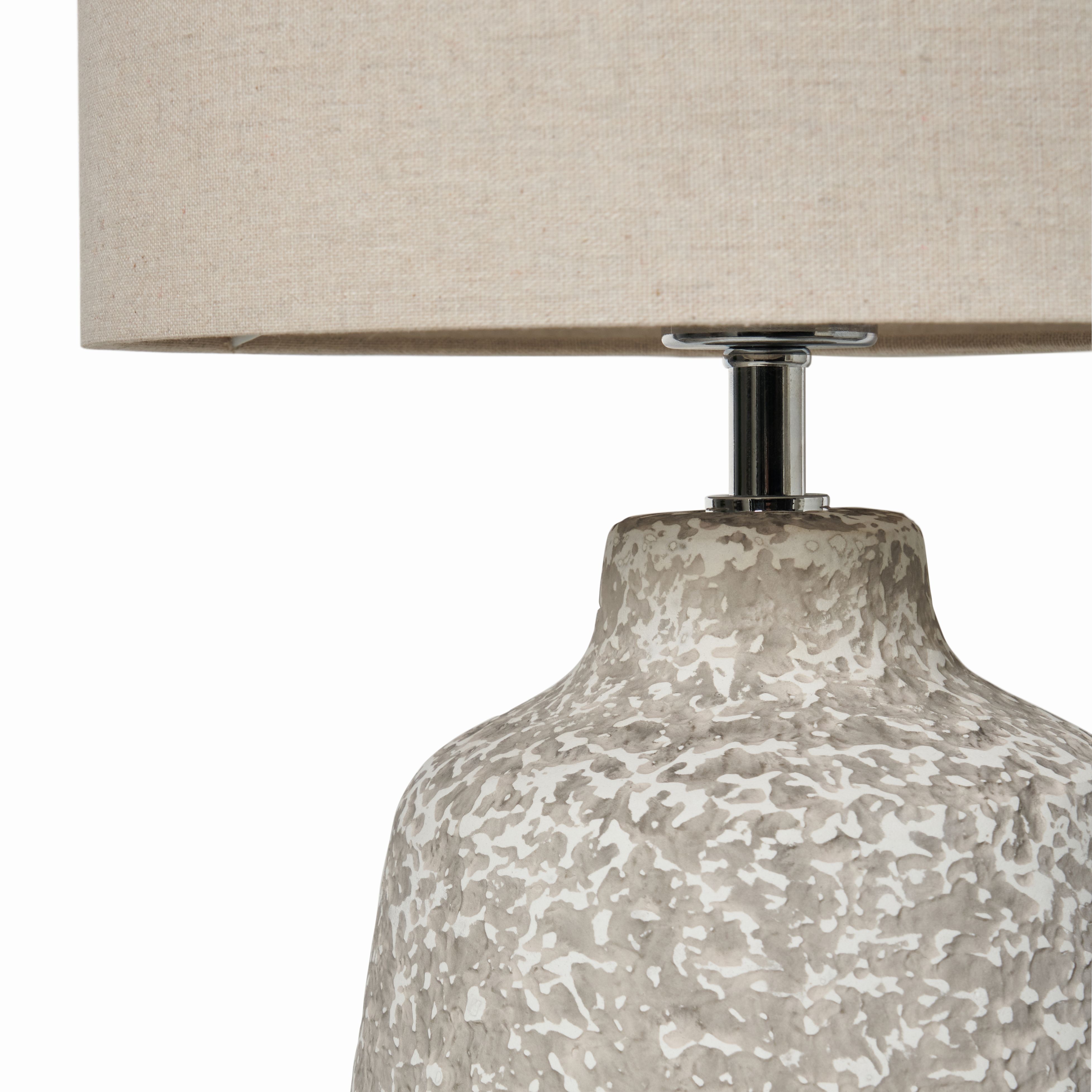 Fera Textured Ceramic Floor Lamp