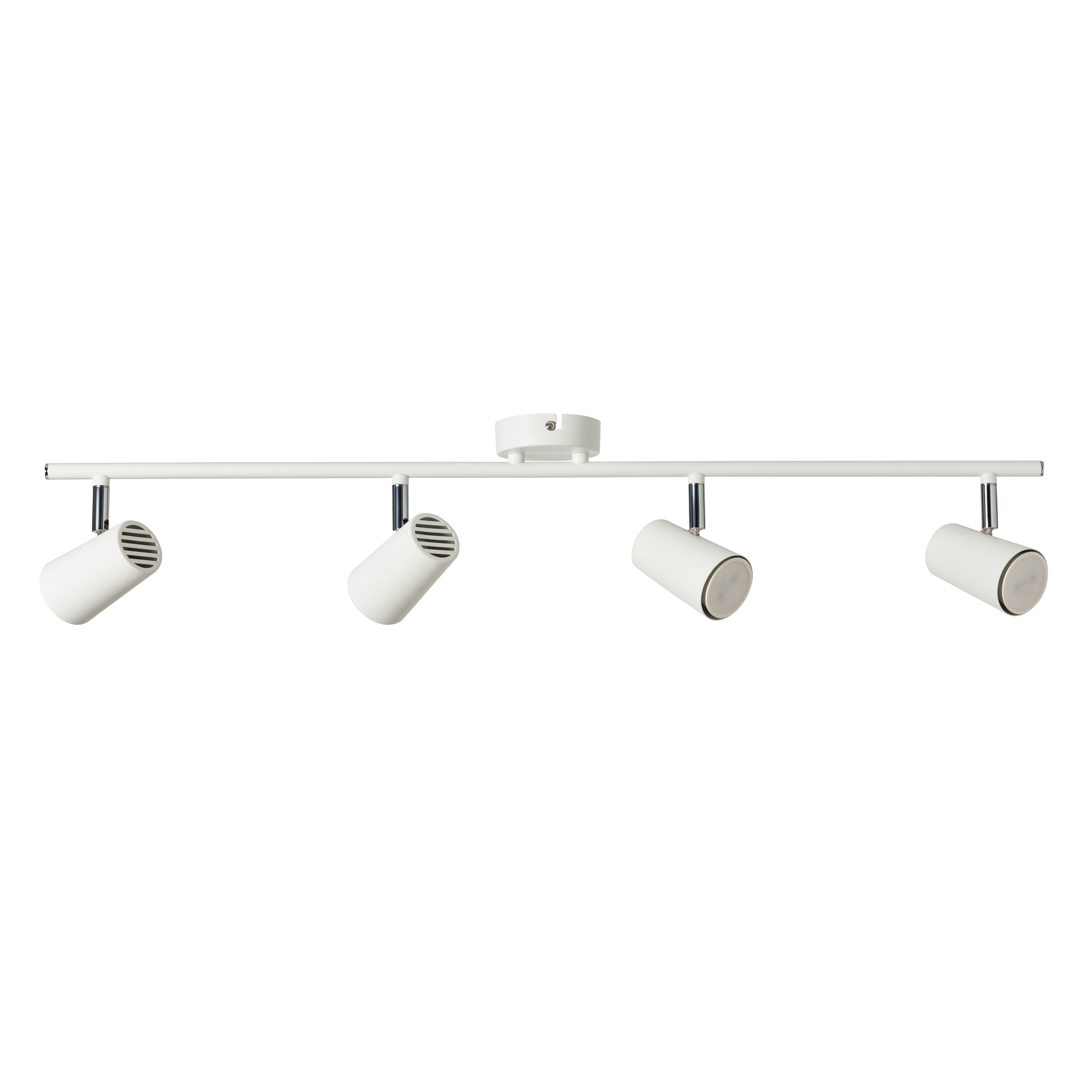 Harvey 4 Light Bar Adjustable Spotlight - White