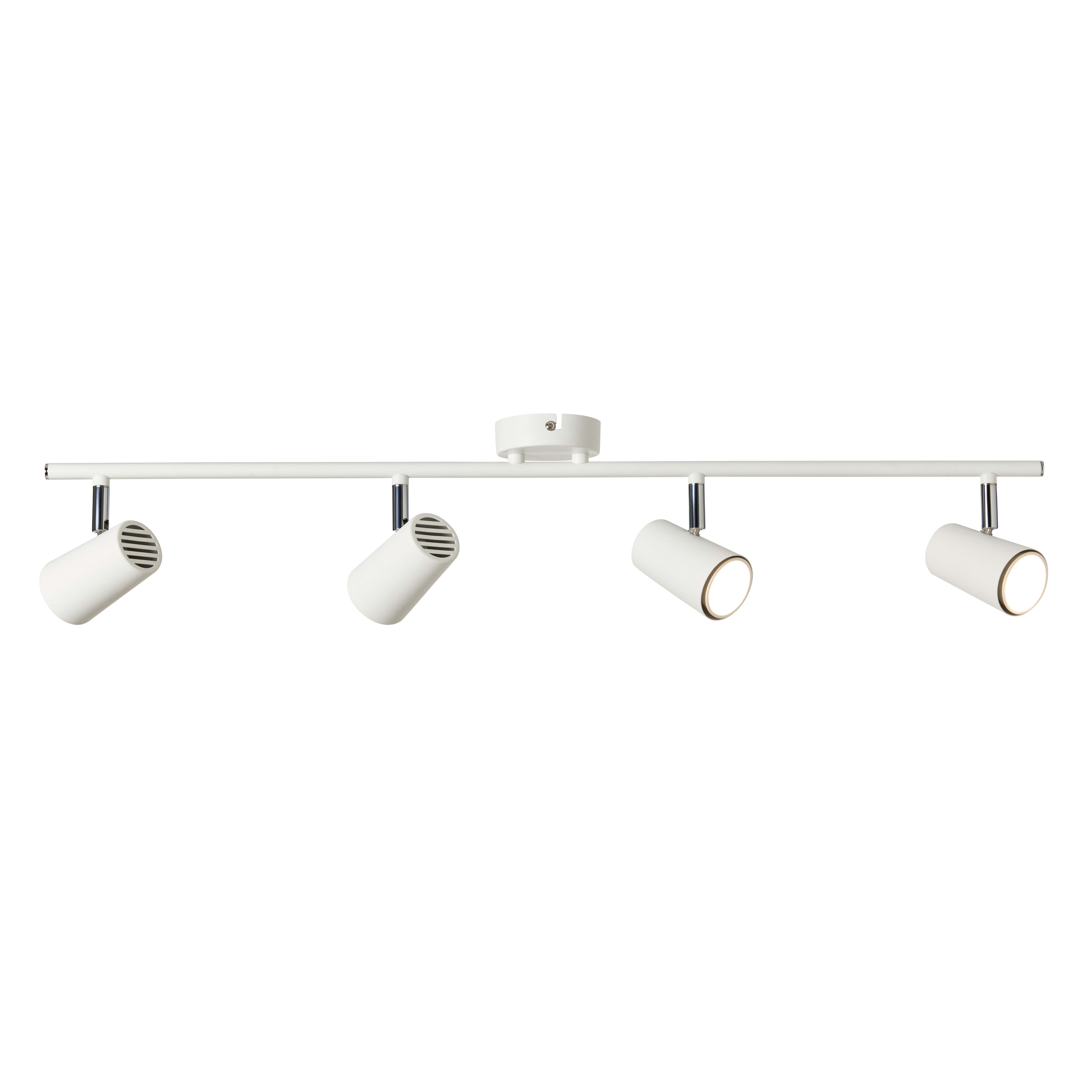 Harvey 4 Light Bar Adjustable Spotlight - White