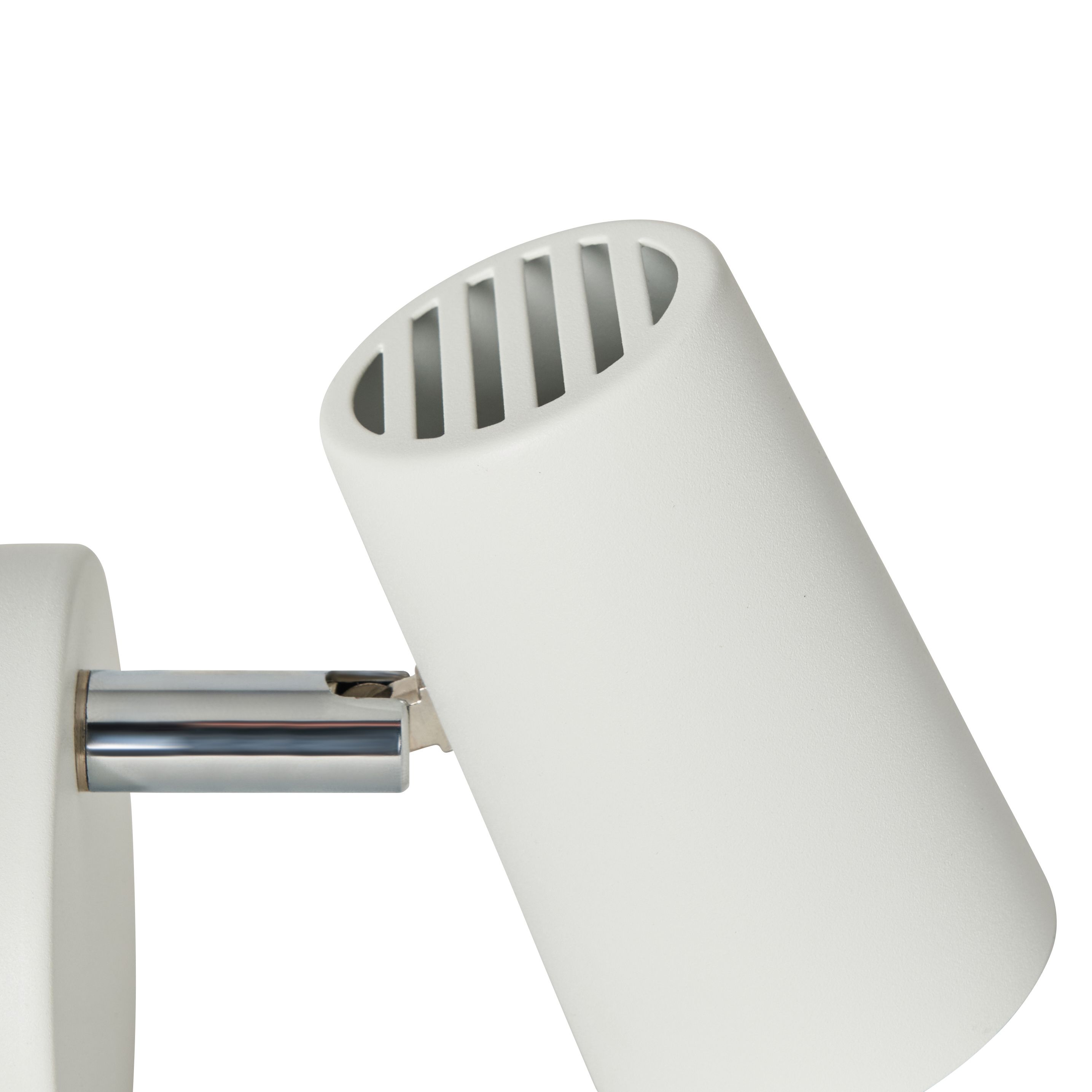 Harvey Single Adjustable Spotlight - White