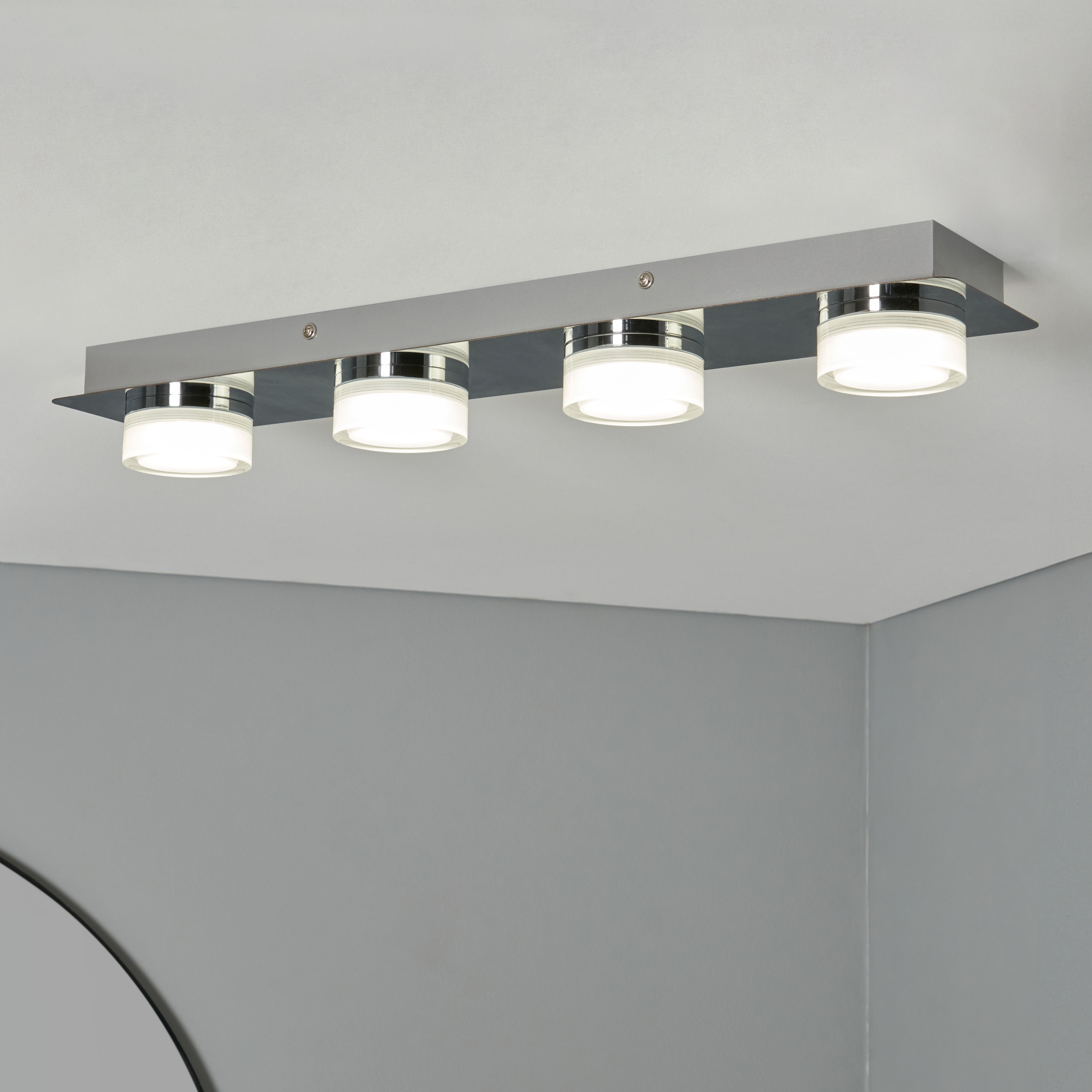 Sena 4 Bar LED Flush - Chrome