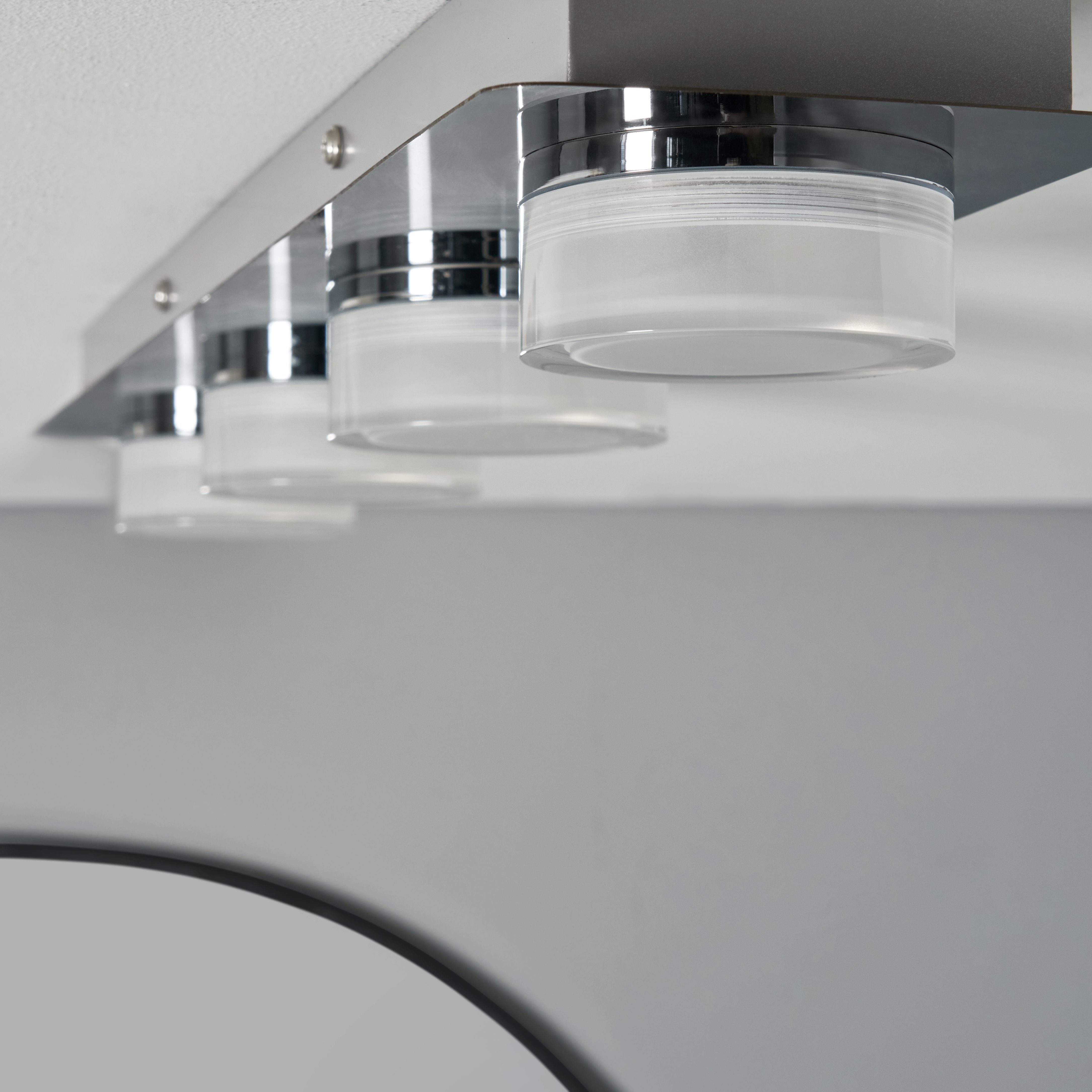 Sena 4 Bar LED Flush - Chrome