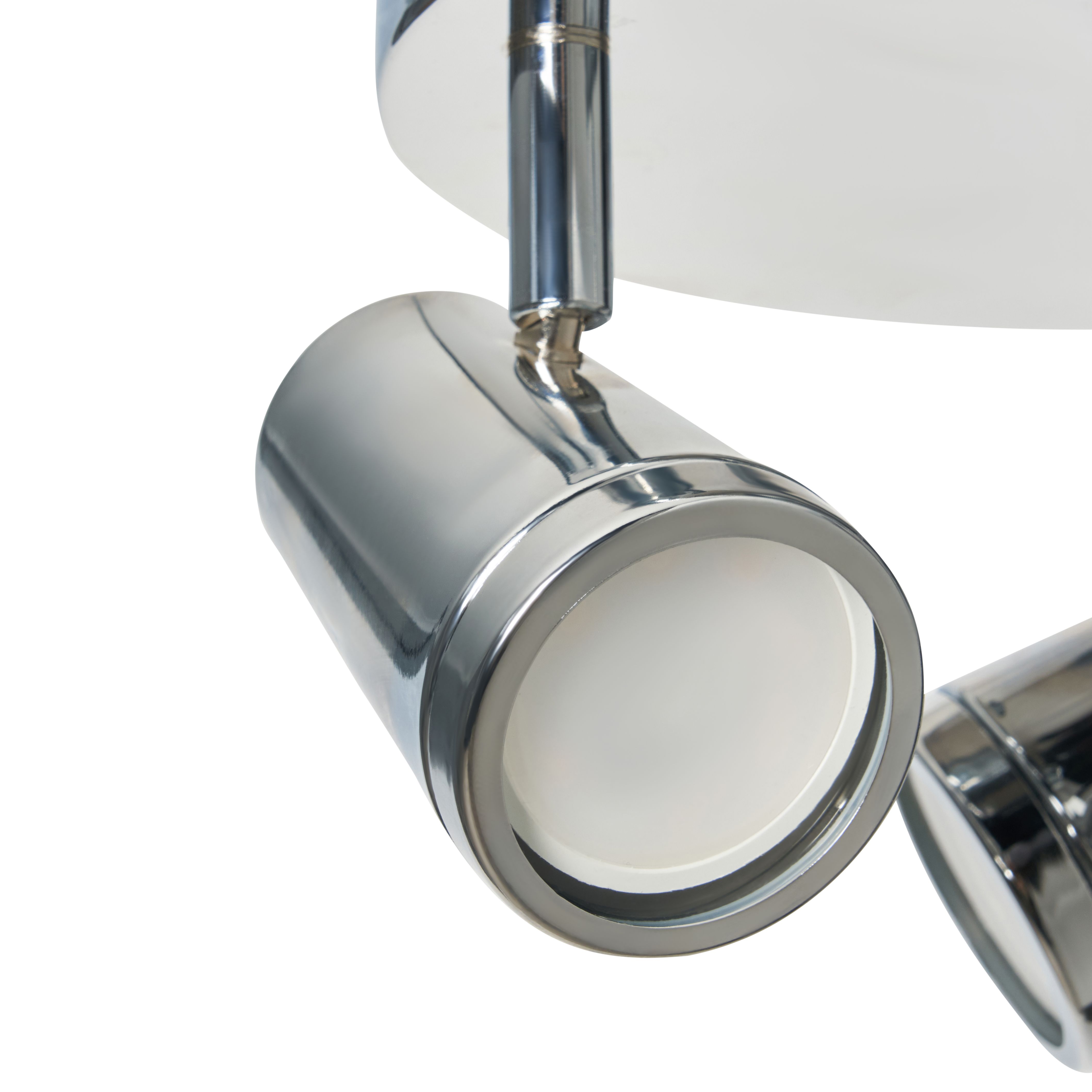 Trasi Spot Round Plate IP44 - Chrome