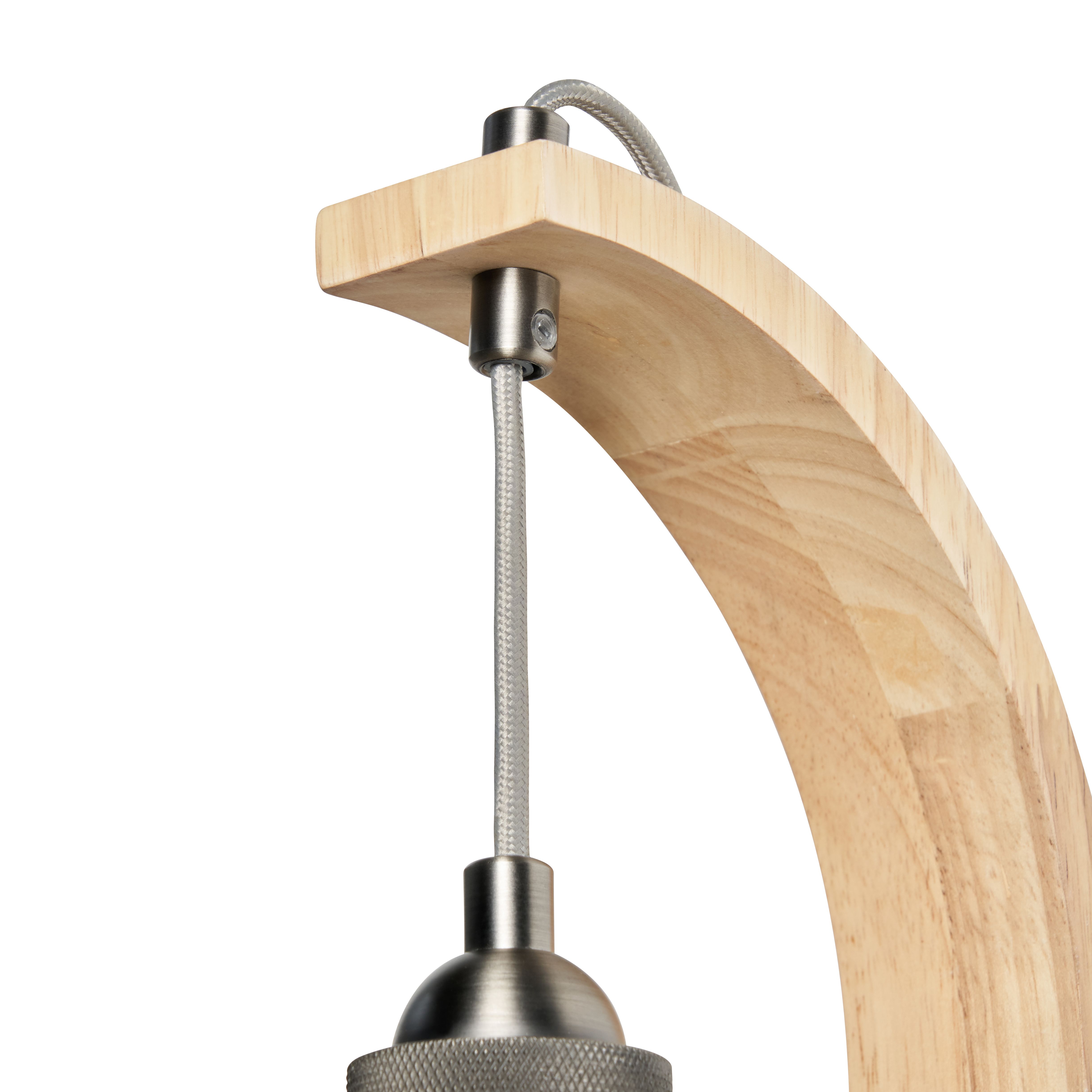 Mahn Wooden Bracket Wall Light