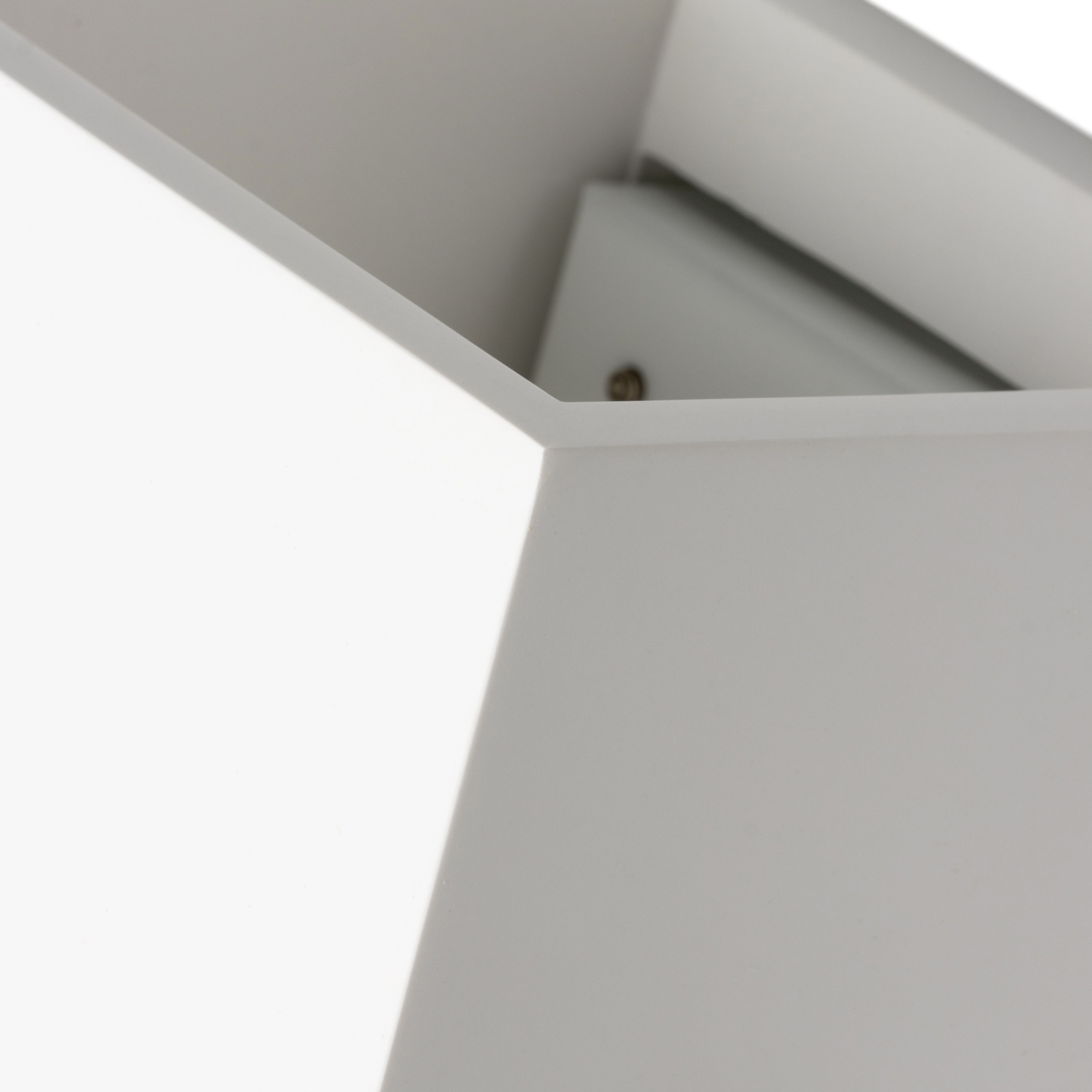 Neiras Sqaure Plaster Wall Light