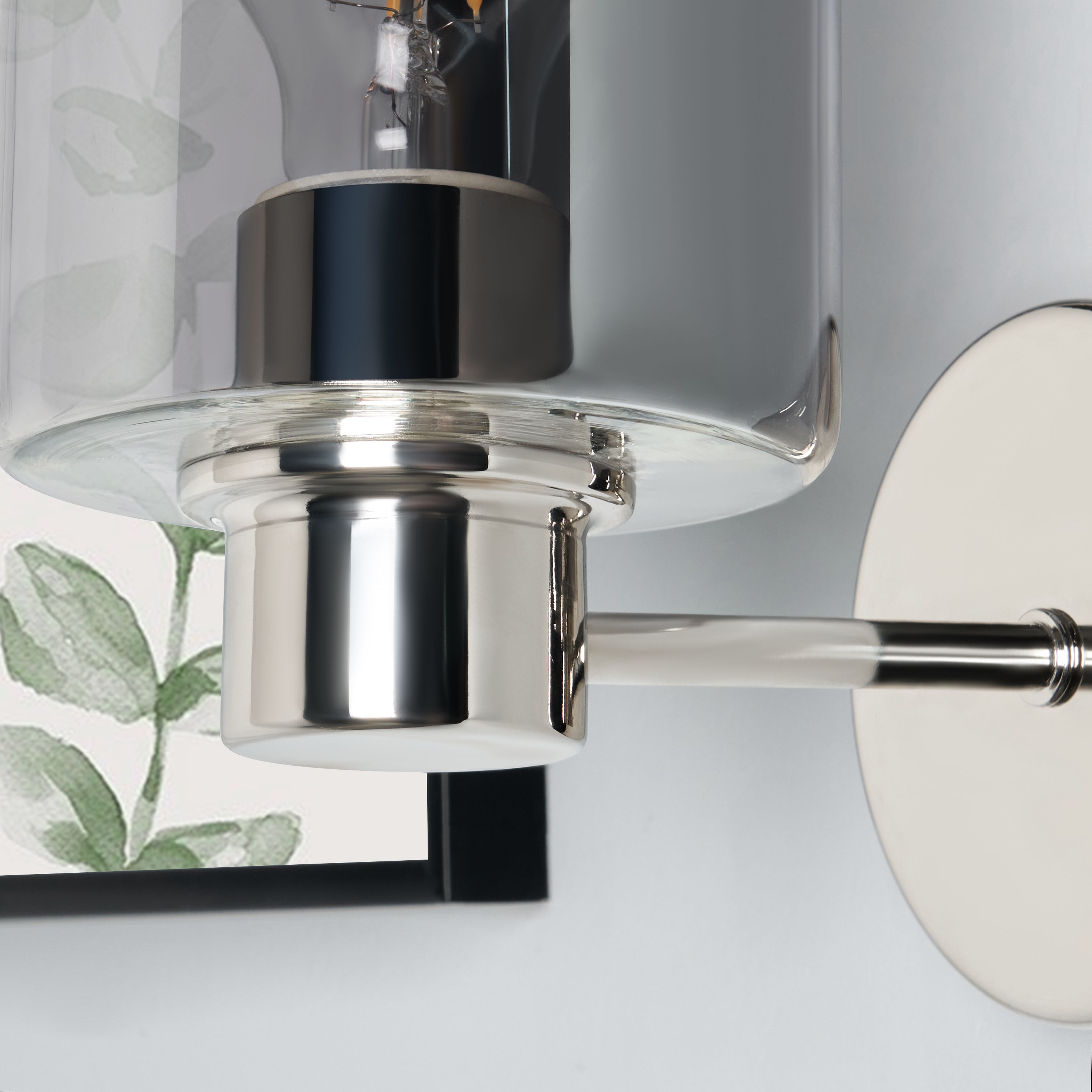 Terno Glass Shade Wall Light