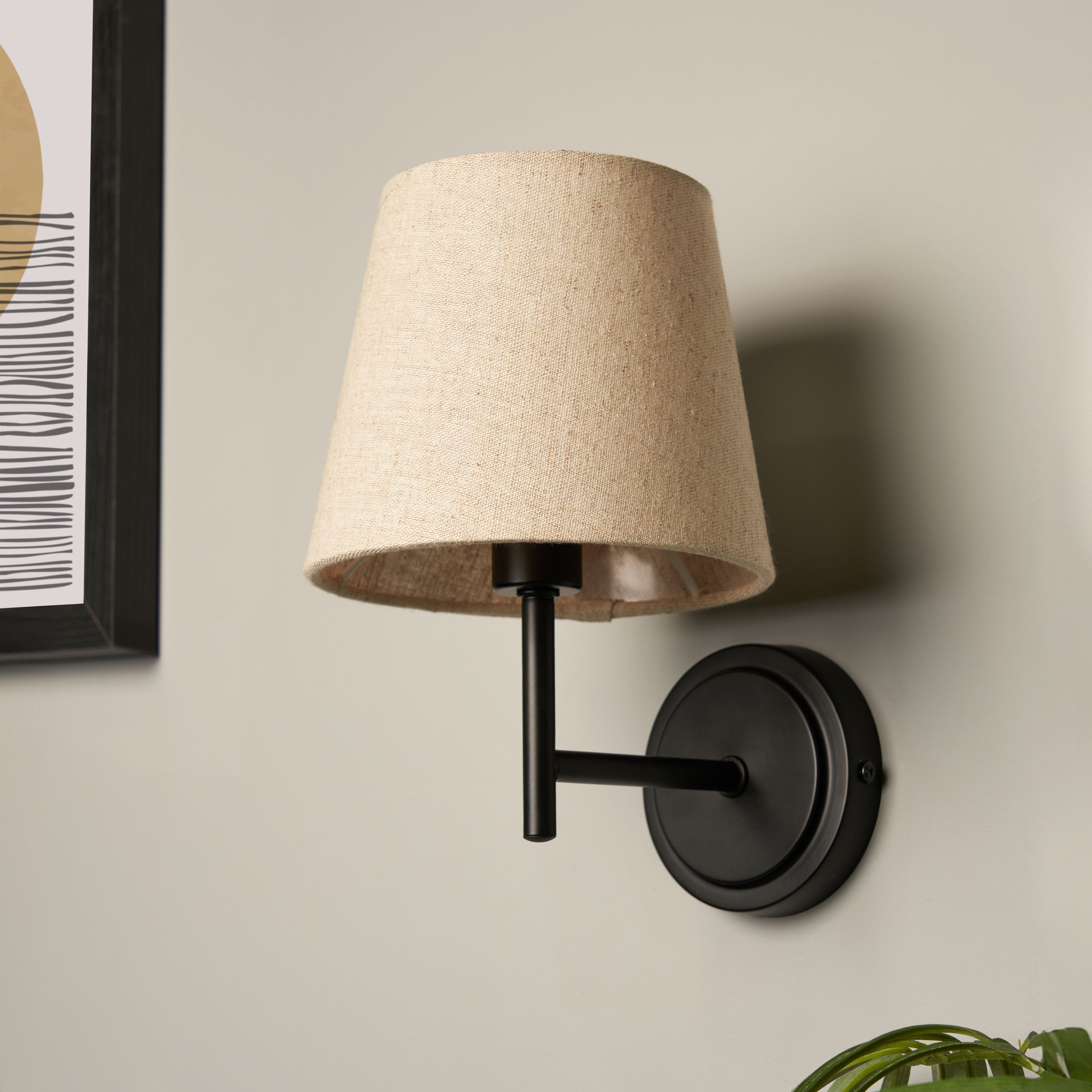Capro Stepped Round Wall Light
