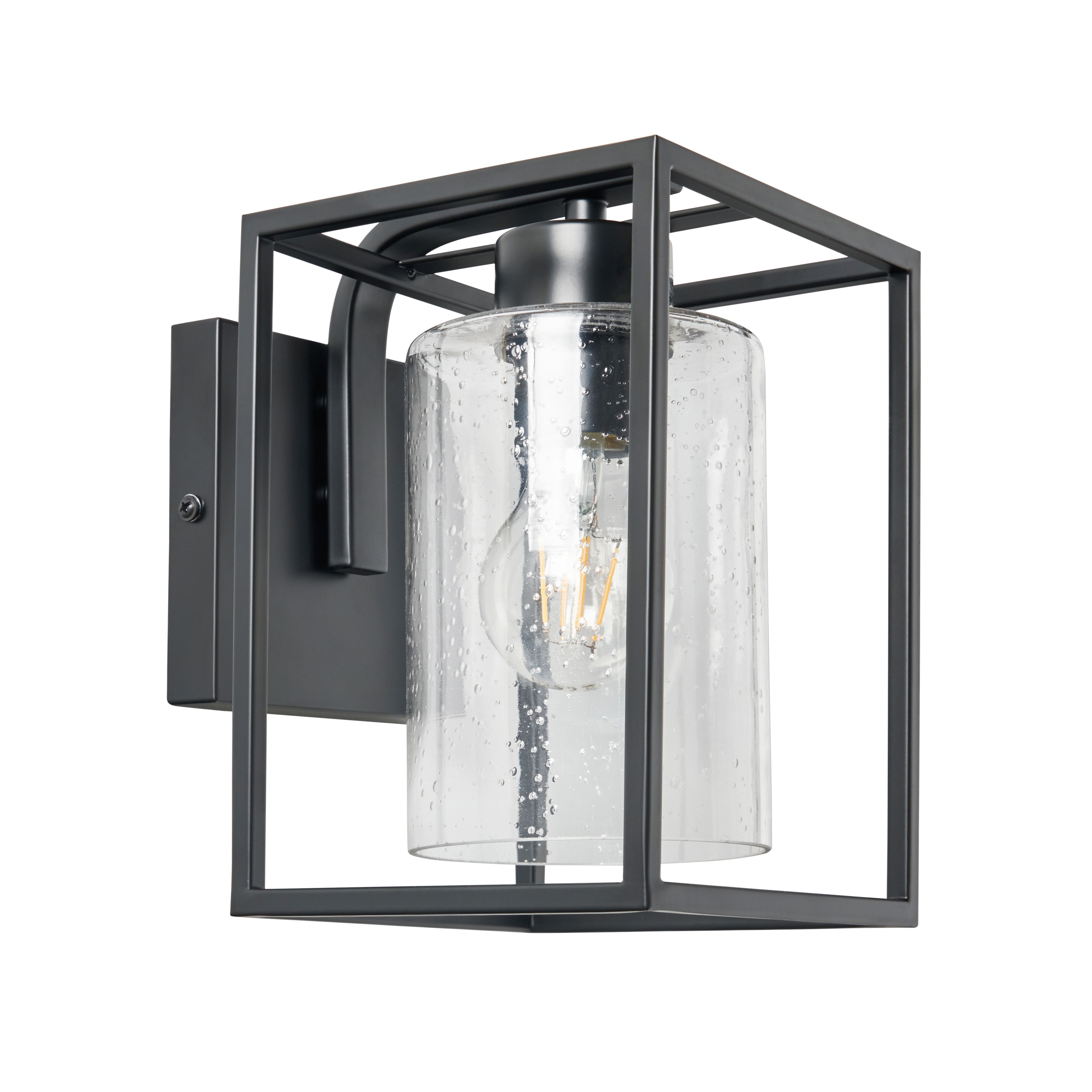 Conza Industrial Cube Wall Light