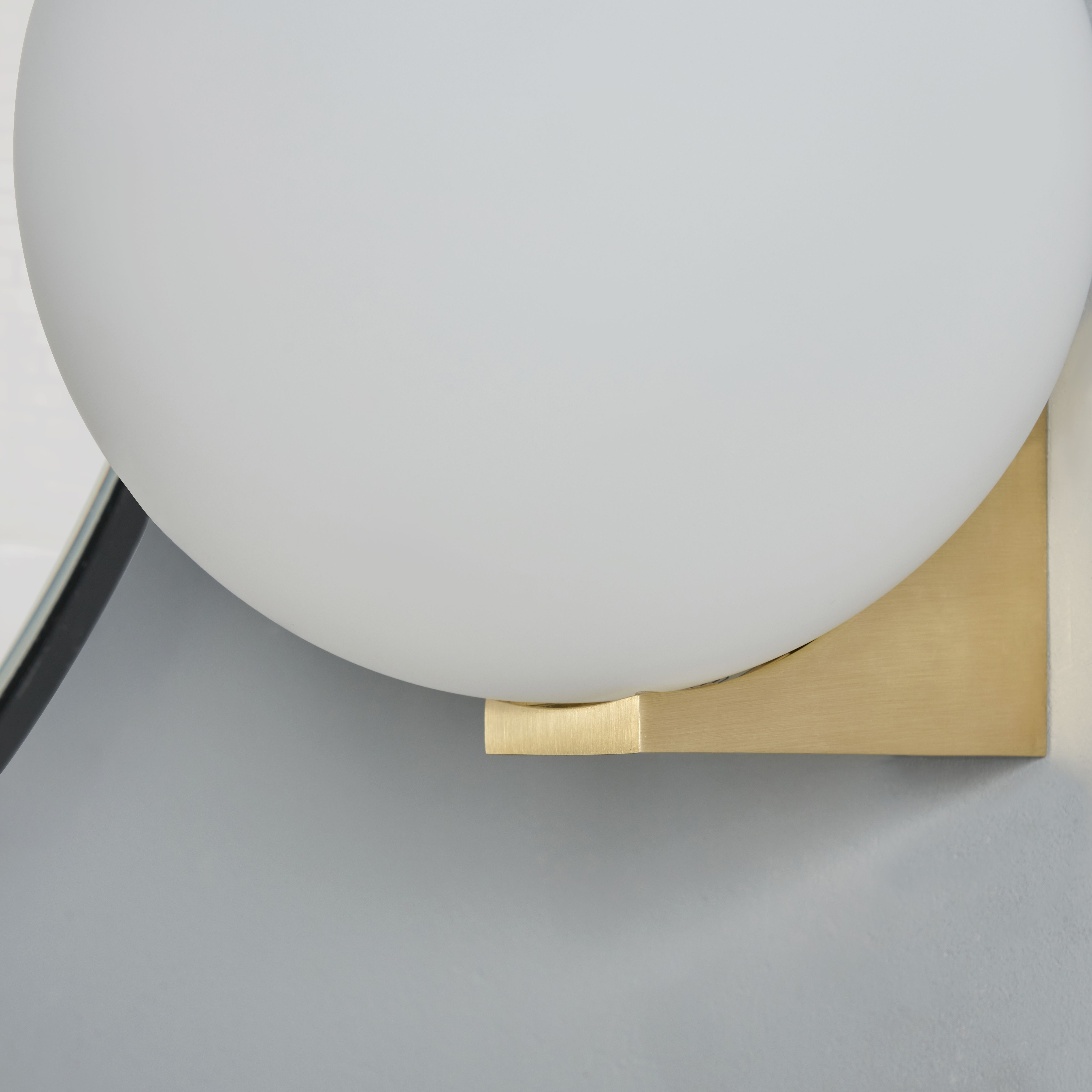 Ciano IP44 Bathroom Wall Light - Satin Brass