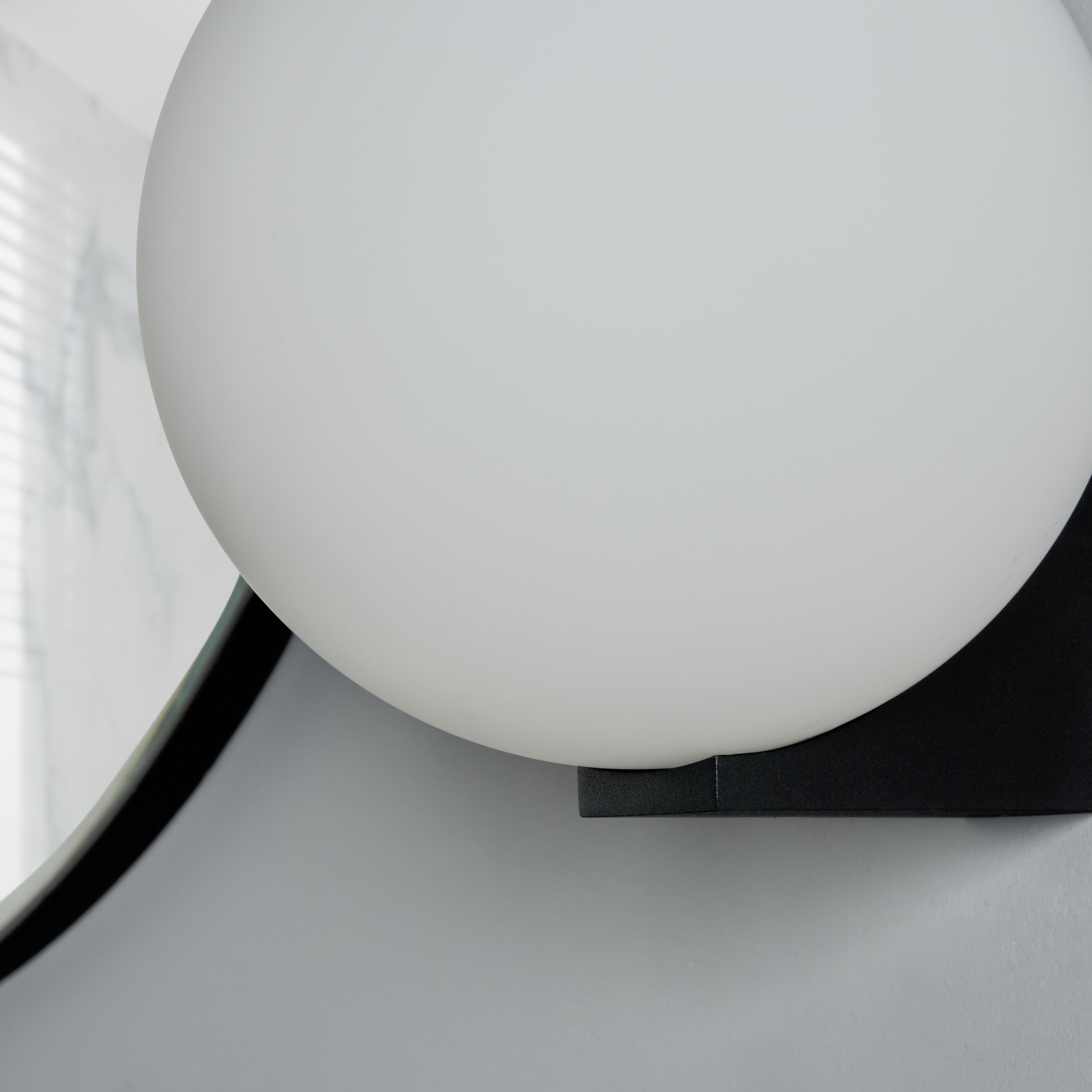 Ciano IP44 Bathroom Wall Light - Black